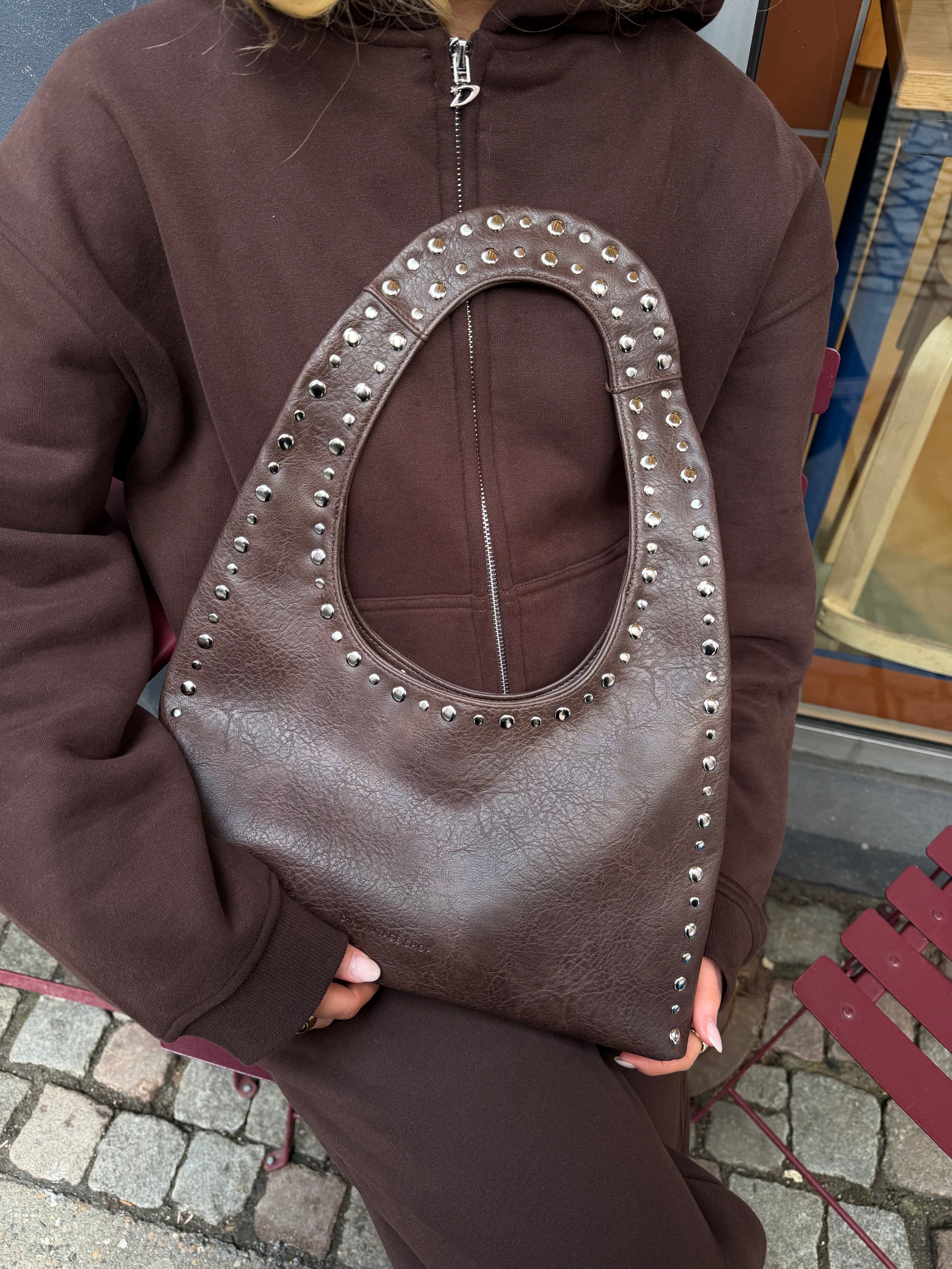 TALIA BAG - DARK BROWN