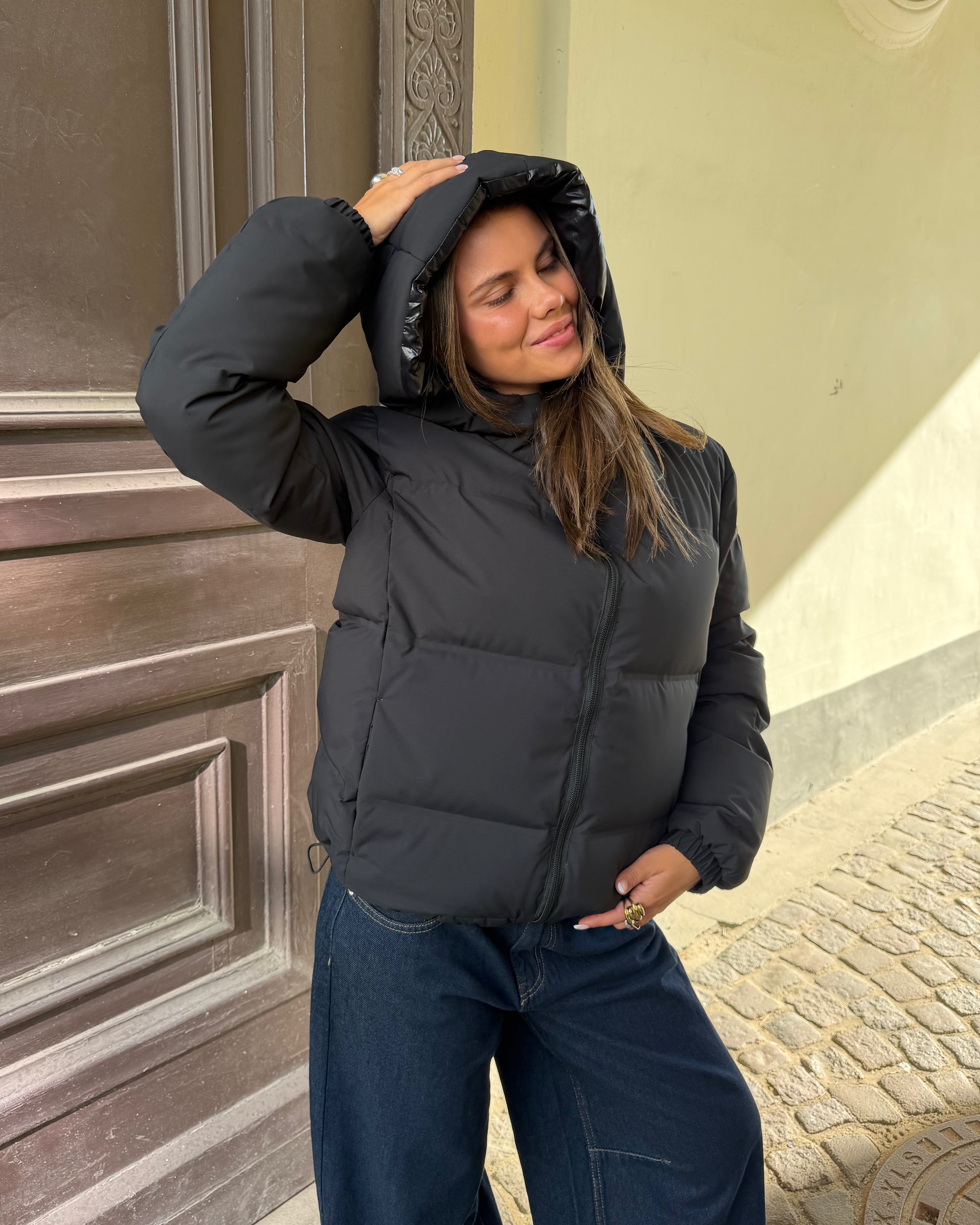ALMA DOWN JACKET i black – billede 4