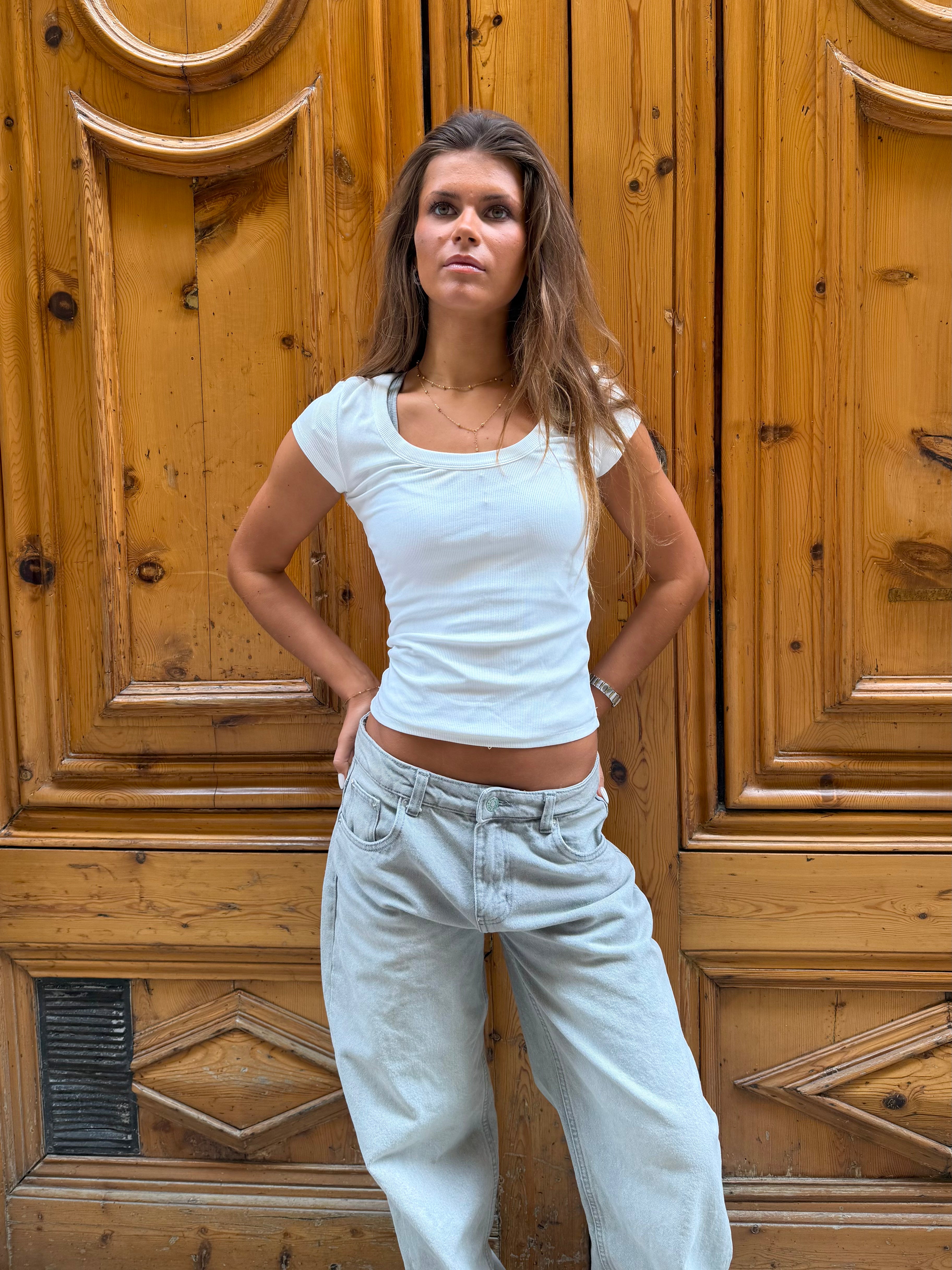 EBBA T-SHIRT - BLUE