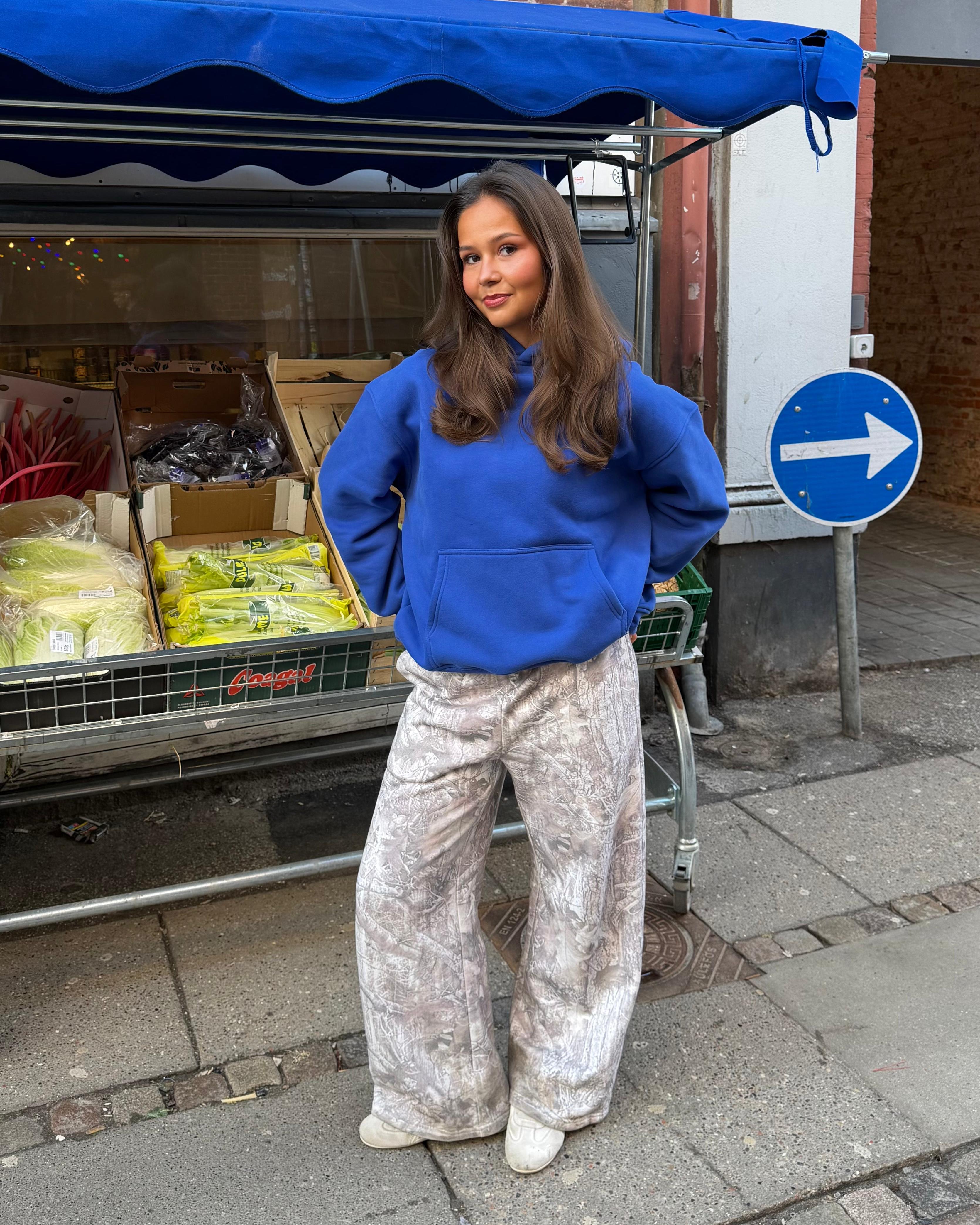 BAGGY SWEATPANTS - BROWN