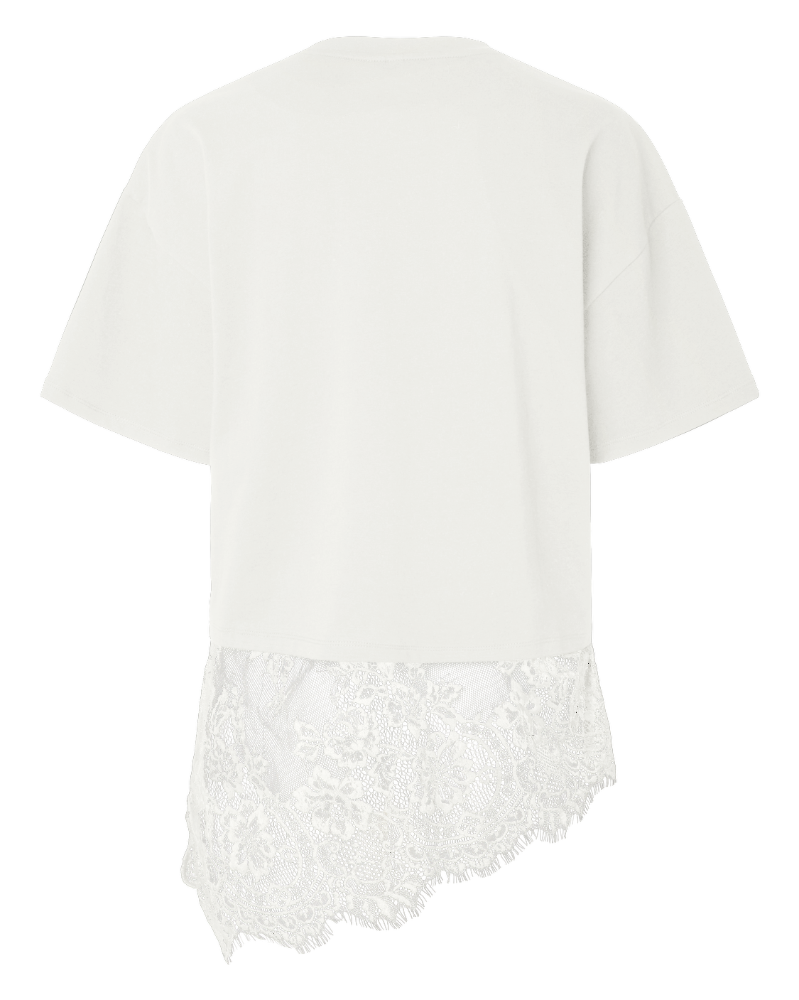 MAVE LACE T-SHIRT - CLOUD DANCER
