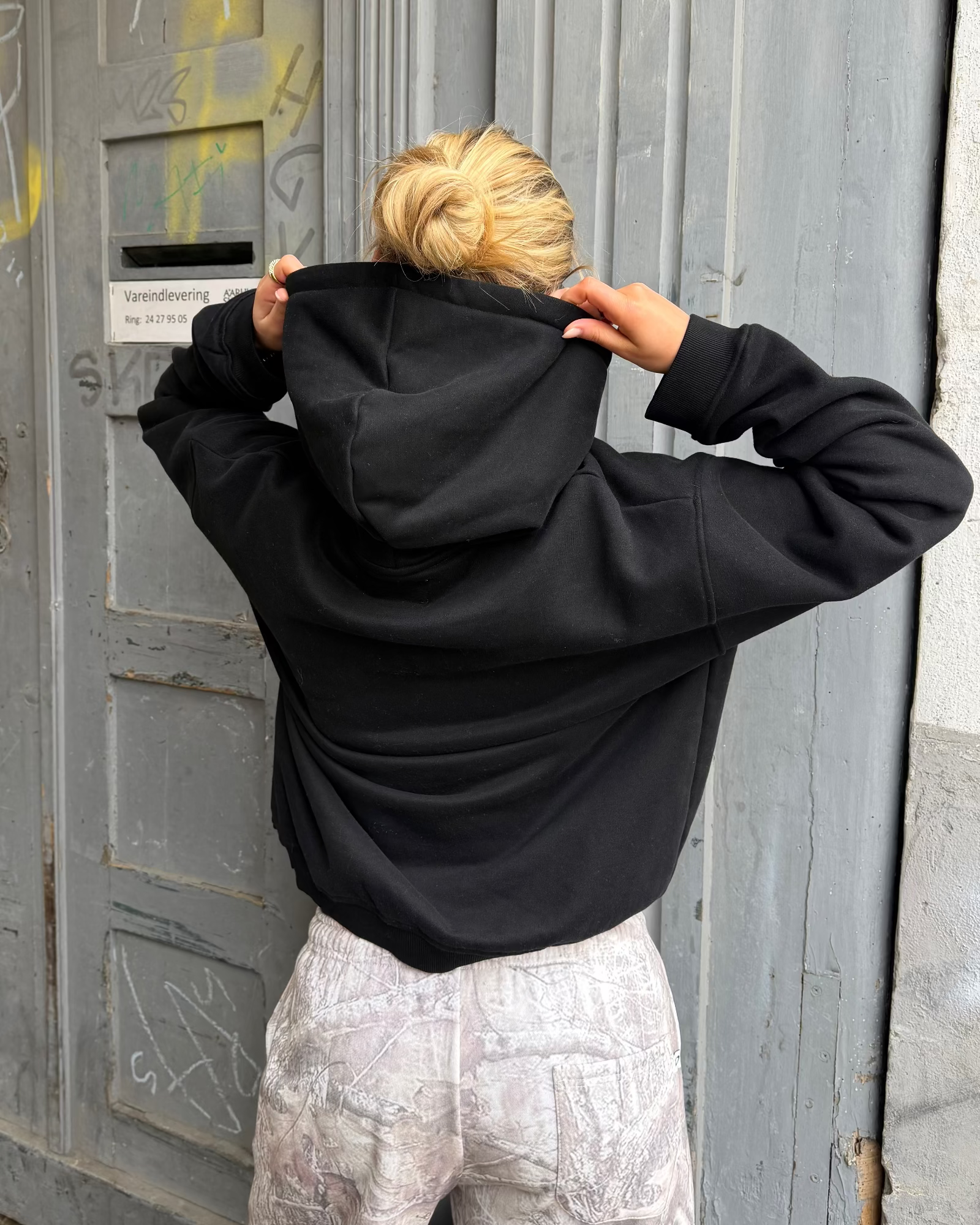 ASH SCUBA ZIP HOODIE - GREY