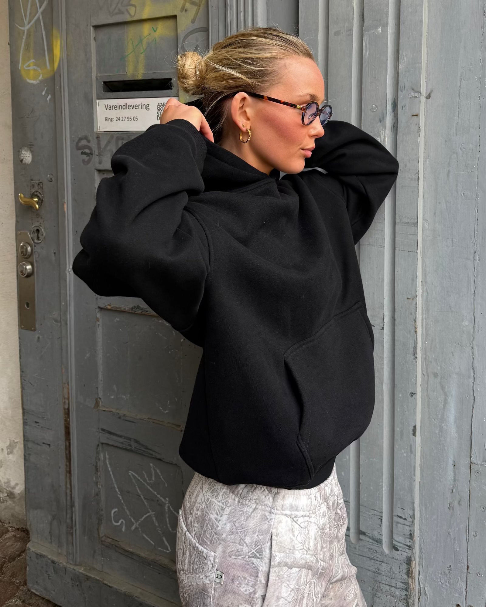 ASH SCUBA ZIP HOODIE - GREY