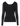 KITTE LONG SLEEVE TOP - BLACK
