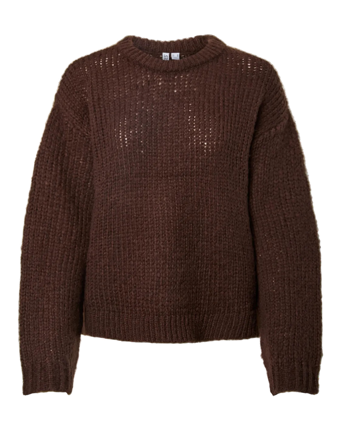 DORTHEA CHUNKY KNIT - HOT FUDGE MELANGE