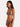 ADA KNITTED BIKINI TOP - MULTI COLOR JAQUARD PATTERN - Dinvintageshop