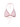 ADA KNITTED BIKINI TOP - ROSE JAQUARD PATTERN - Dinvintageshop