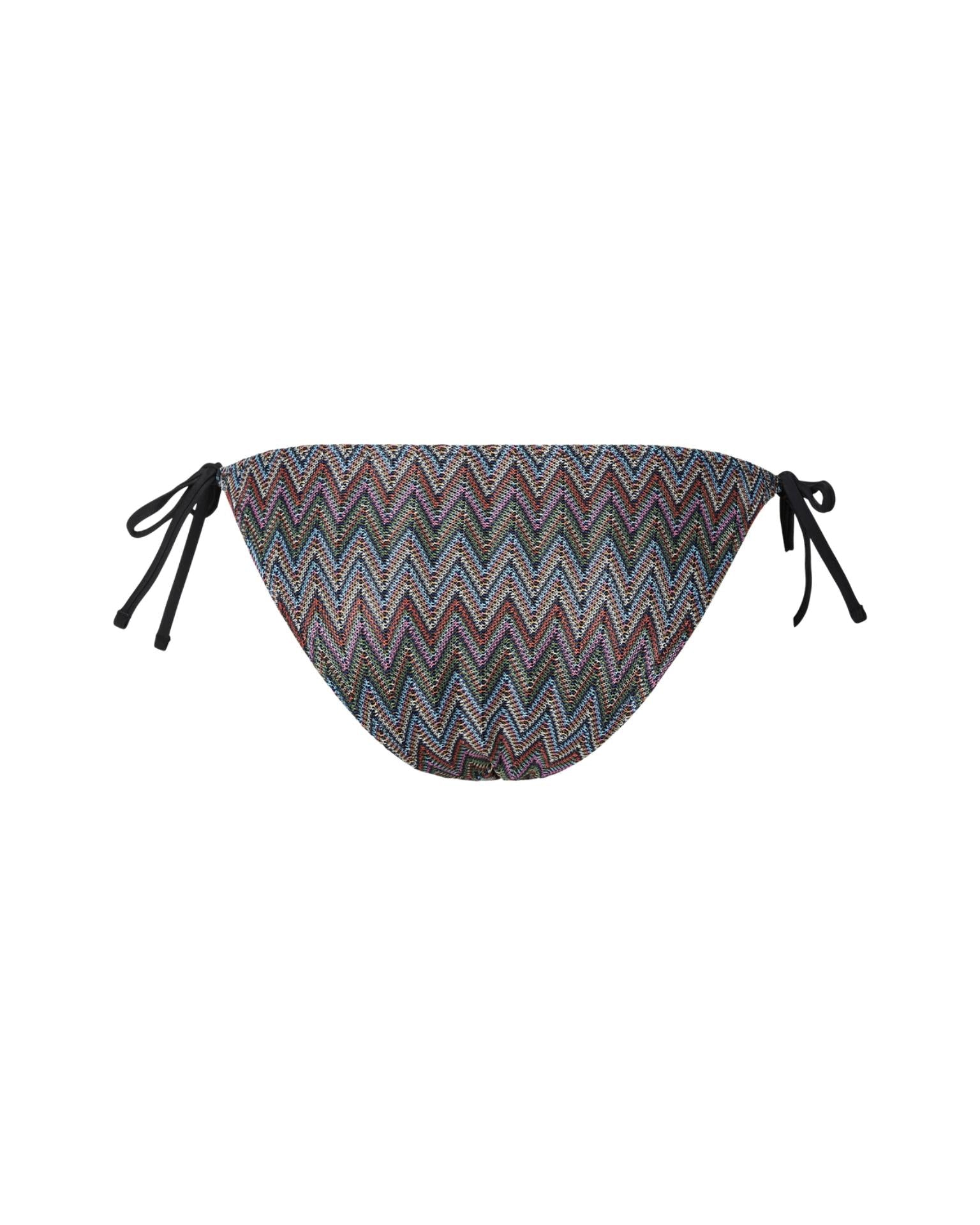 ADA KNITTED BIKINI TRUSSE - MULTI COLOR JAQUARD PATTERN