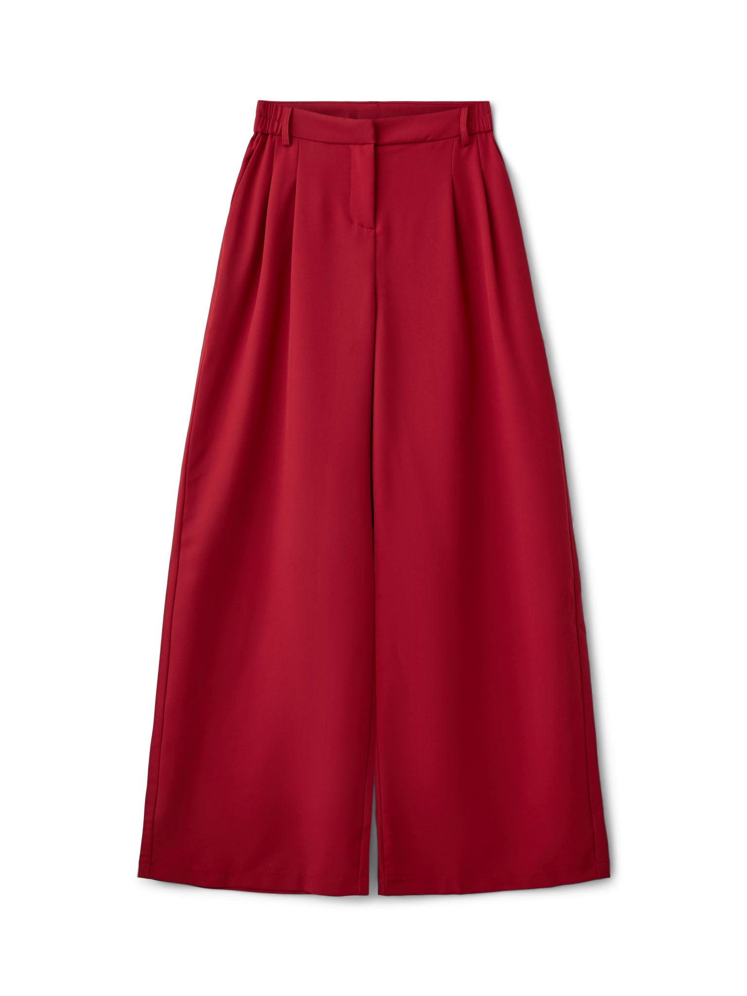 AIA BAGGY SUIT PANT - RED - Dinvintageshop