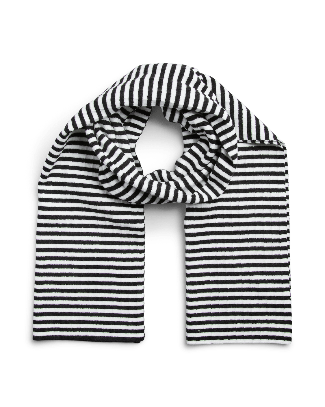 ALBERTE TØRKLÆDE - BLACK/WHITE - Dinvintageshop