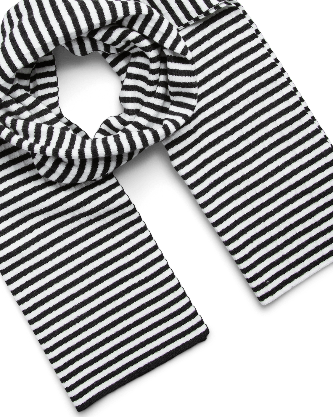 ALBERTE TØRKLÆDE - BLACK/WHITE - Dinvintageshop