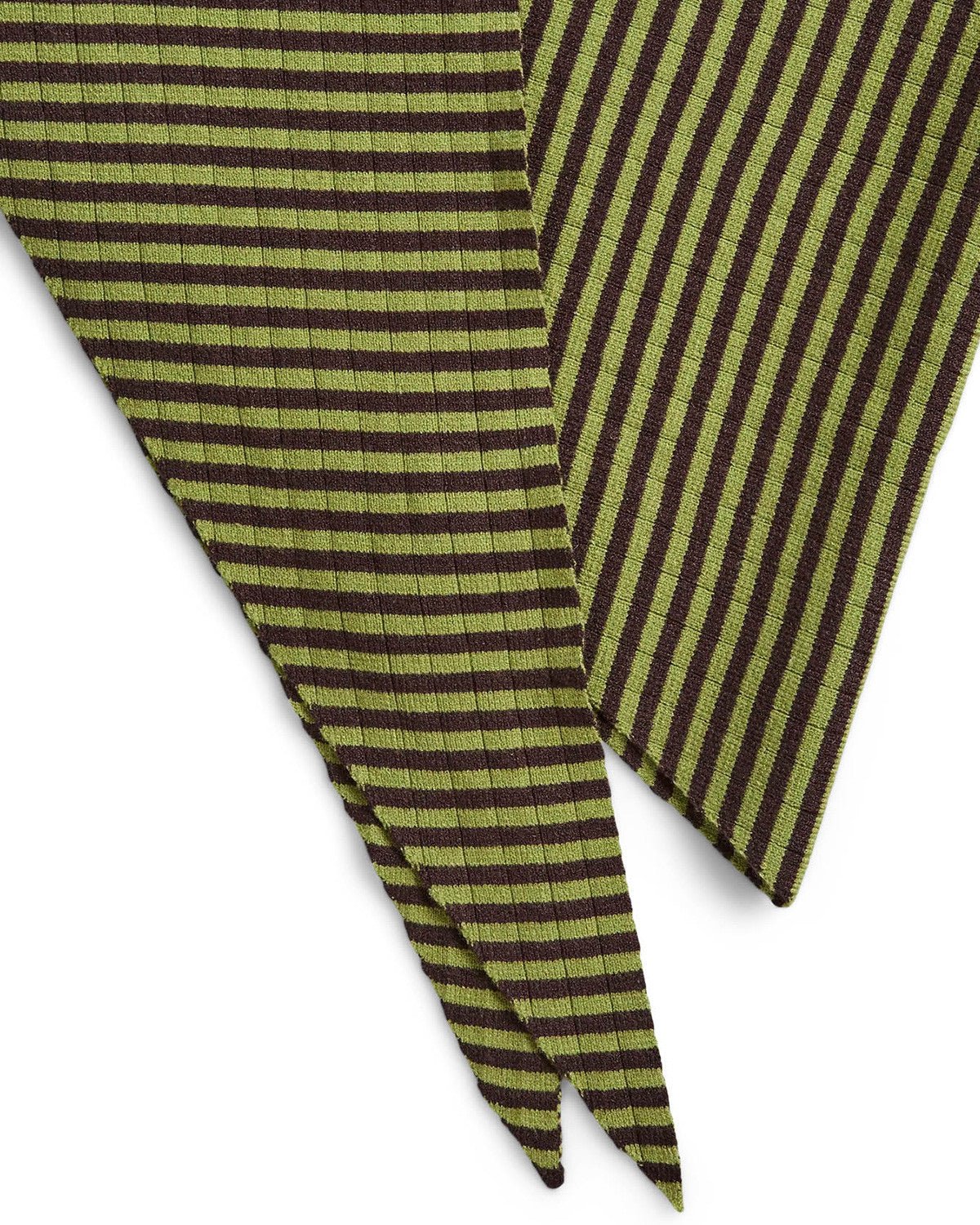 ALBERTE TØRKLÆDE - WOODBINE CHICORY / COFFEE - Dinvintageshop