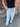 ALMA JEANS - BRIGHT BLUE (MIDWAIST) - Dinvintageshop