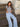 ALMA JEANS - LIGHT STRIPE (MIDWAIST) - Dinvintageshop