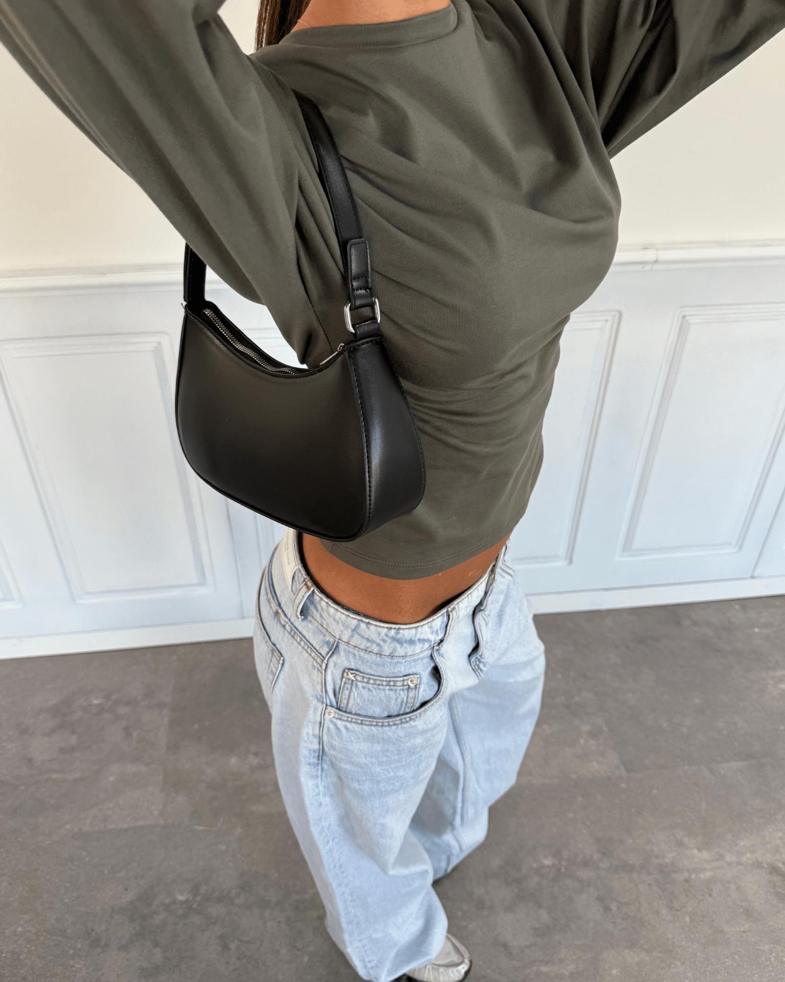 ALUANA SHOULDER BAG - BLACK