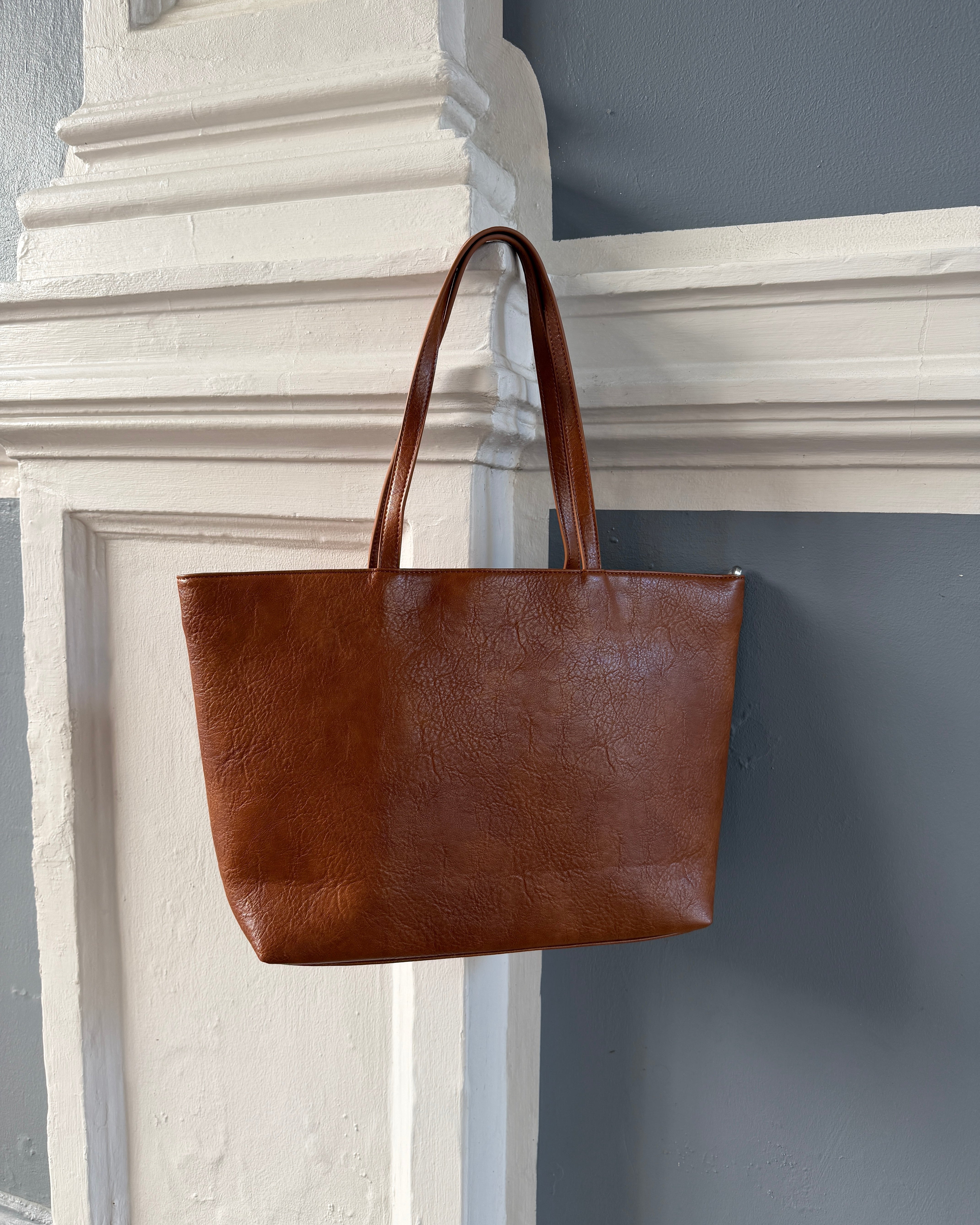 AMY BAG - COGNAC - Dinvintageshop