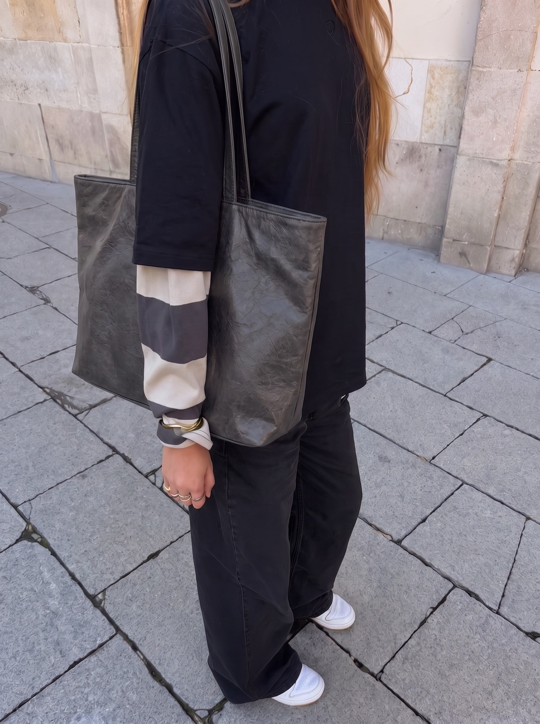 AMY BAG - DARK GREY - Dinvintageshop