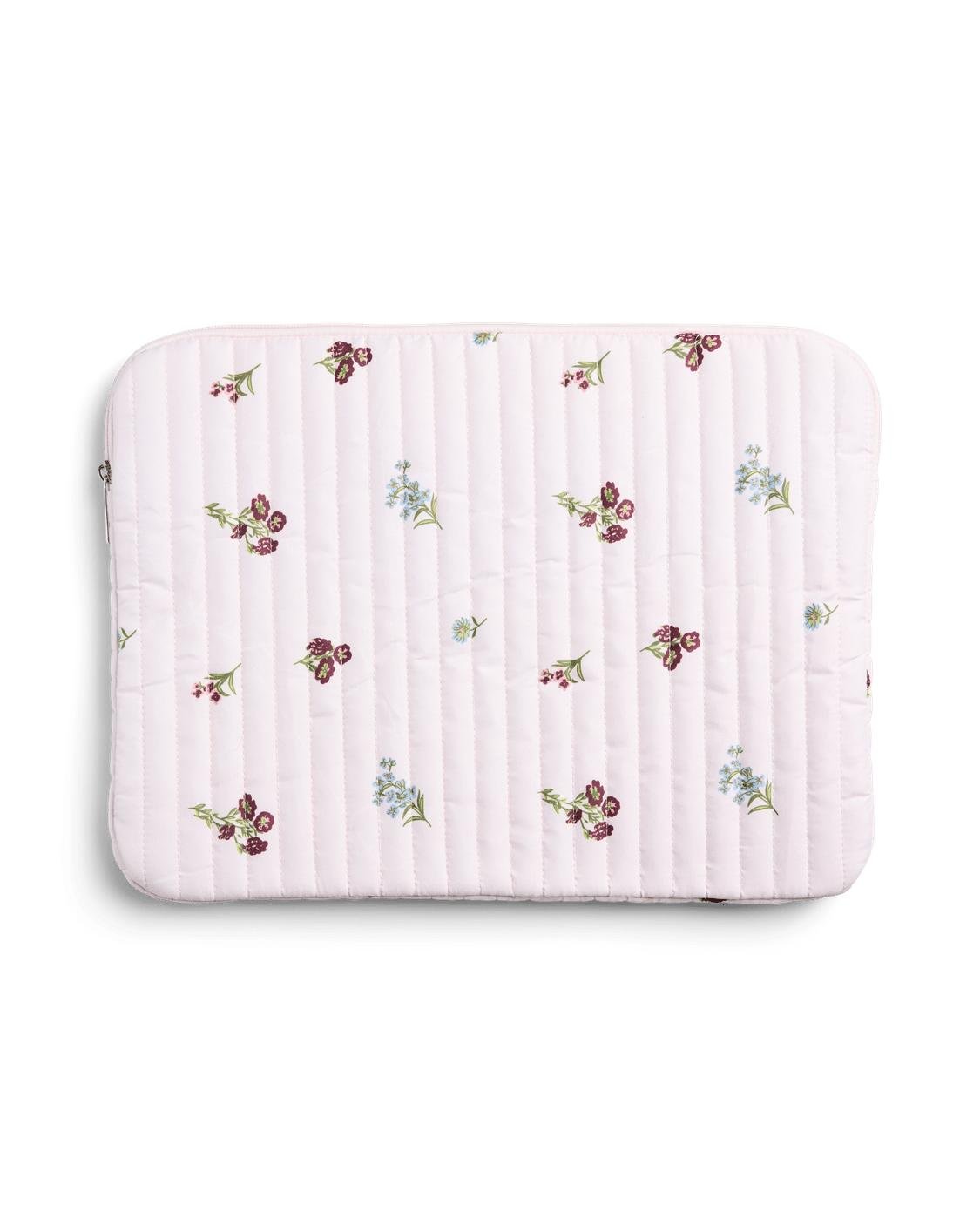 ANNA COMPUTER SLEEVE - LIGHT LIAC FLOWERS