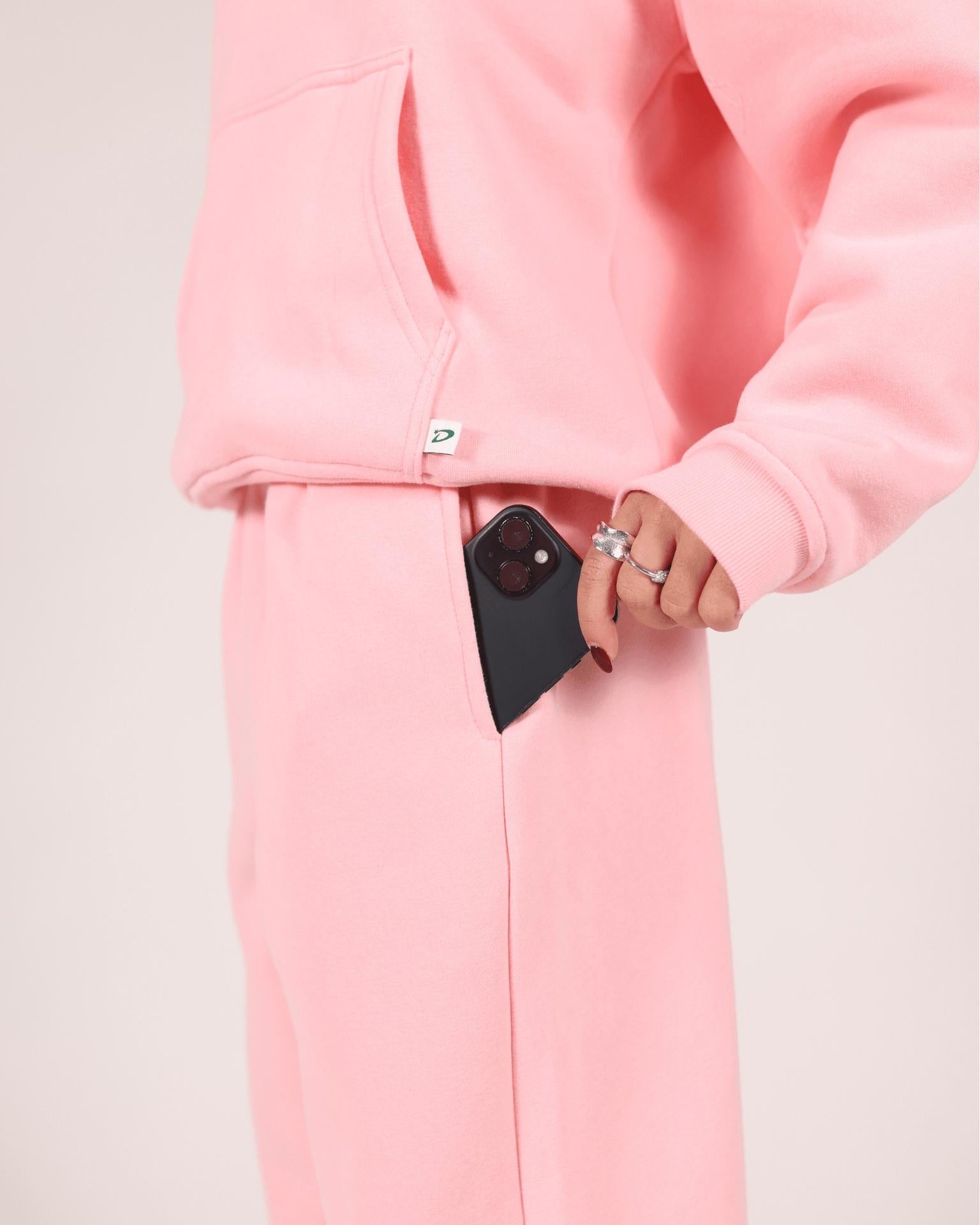 BAGGY SWEATPANTS - LIGHT PINK