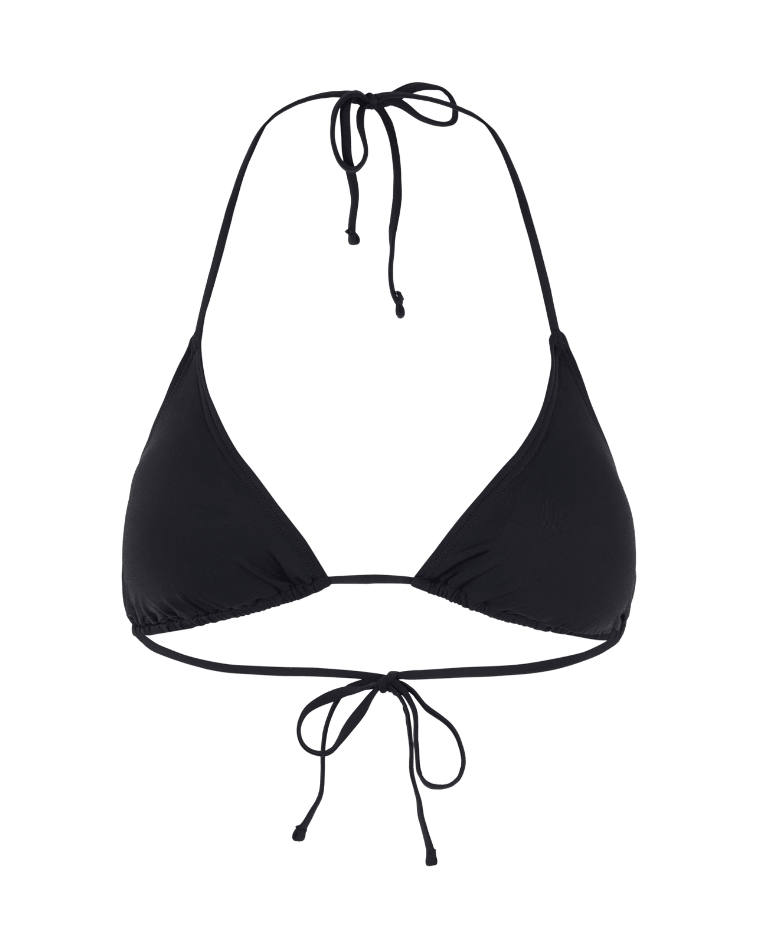 BAOMI BIKINI TOP - BLACK - Dinvintageshop