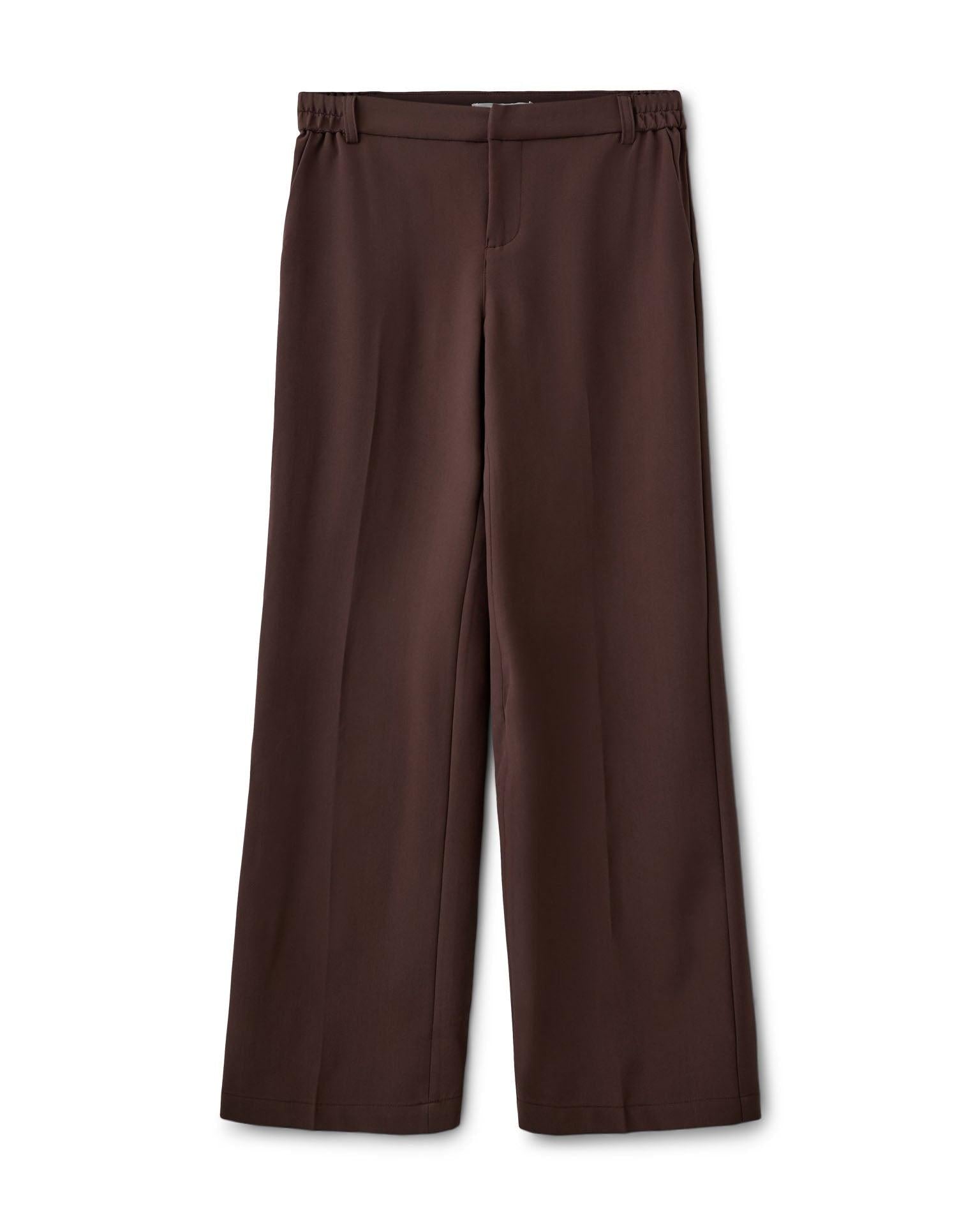 BELLA SUIT PANT (NEW) - BROWN - Dinvintageshop