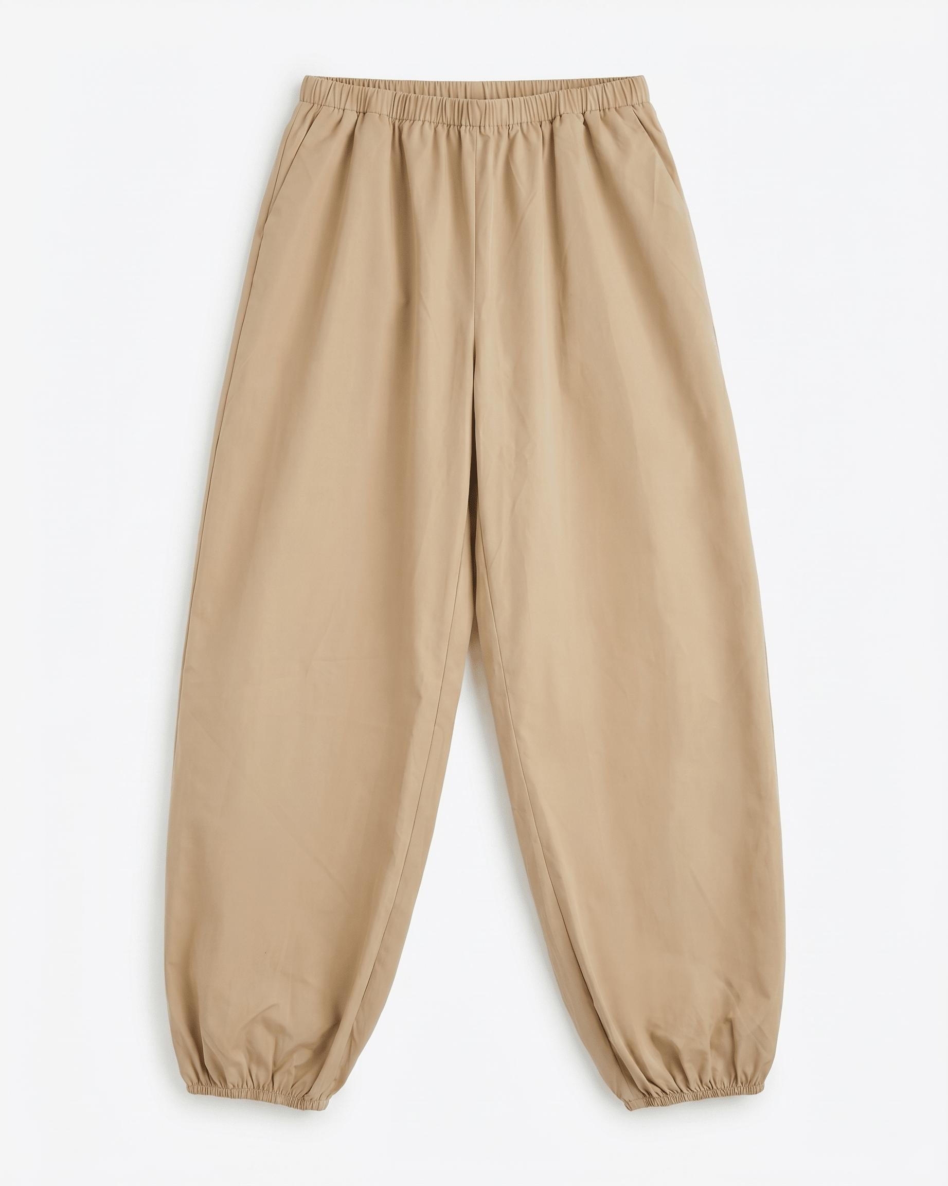 CARO BALLOON PANTS - TAUPE