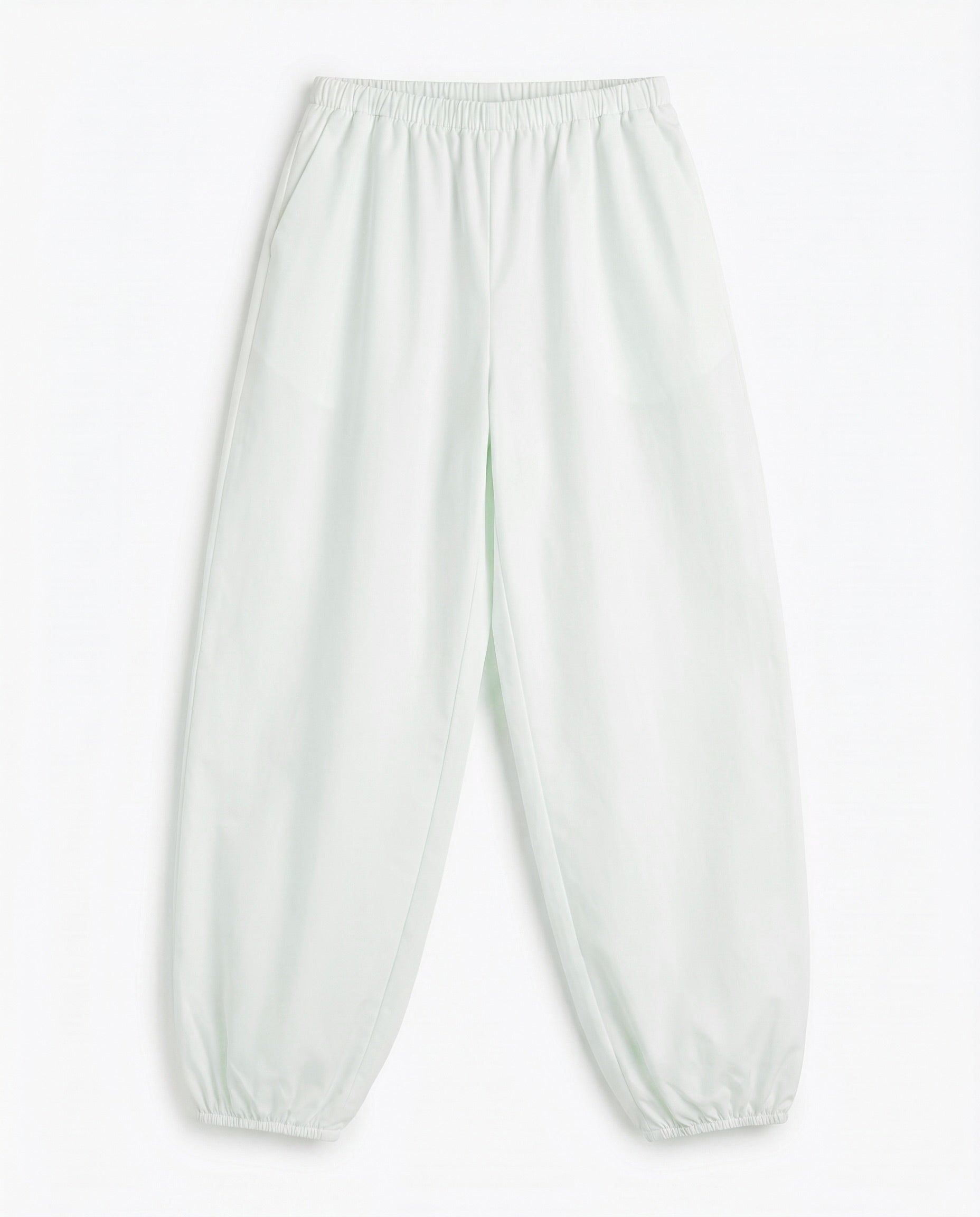 CARO BALOON PANTS - MINTY WHITE - Dinvintageshop