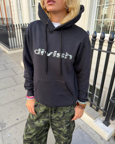 DEA HOODIE - BLACK - Dinvintageshop