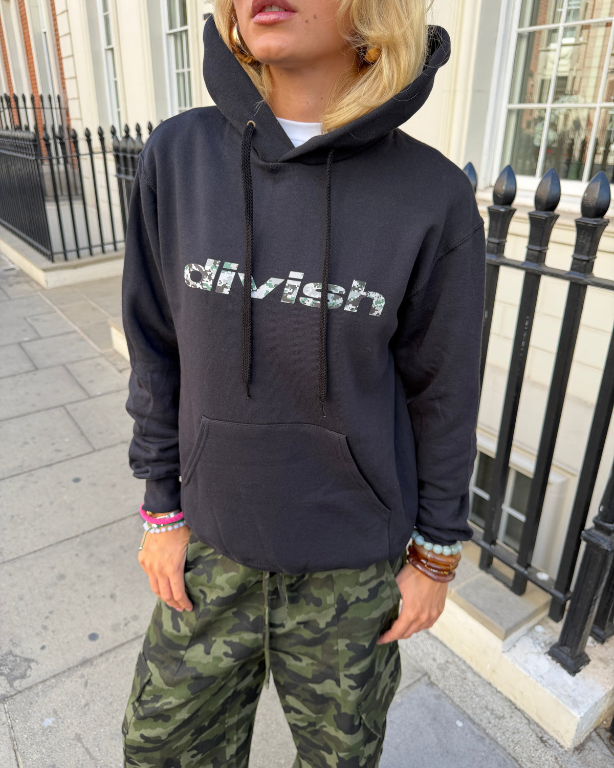 DEA HOODIE - BLACK - Dinvintageshop