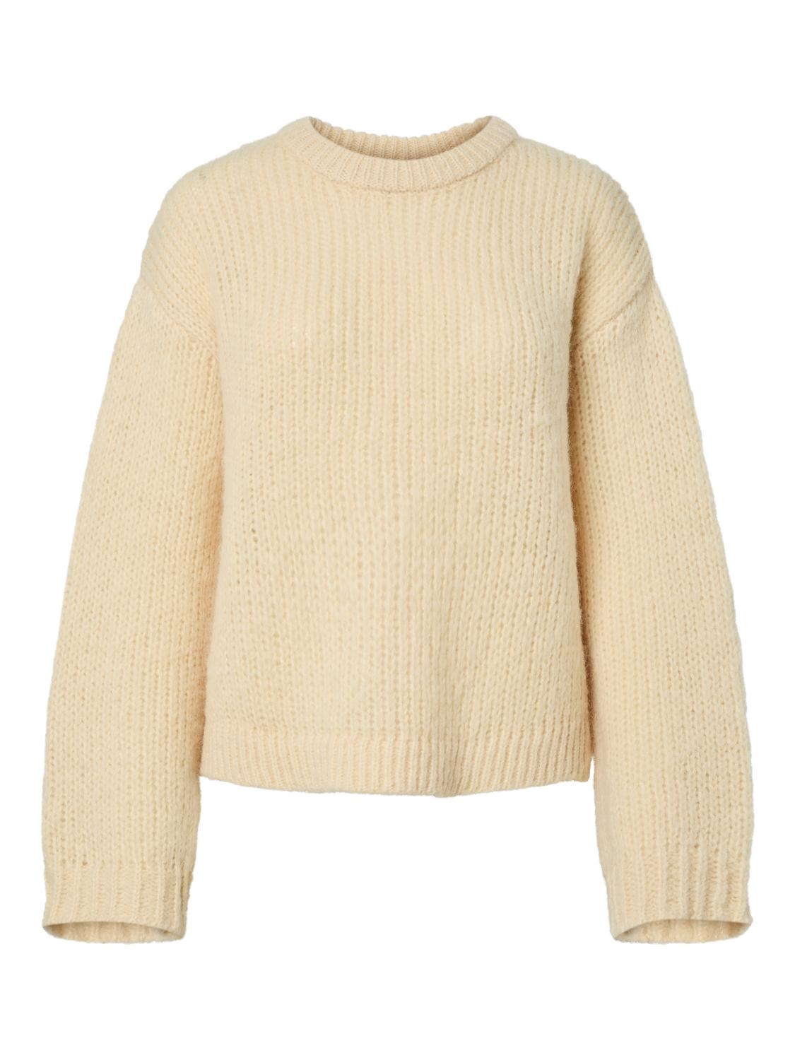 DORTHEA CHUNKY KNIT - FRENCH VANILLA MELANGE