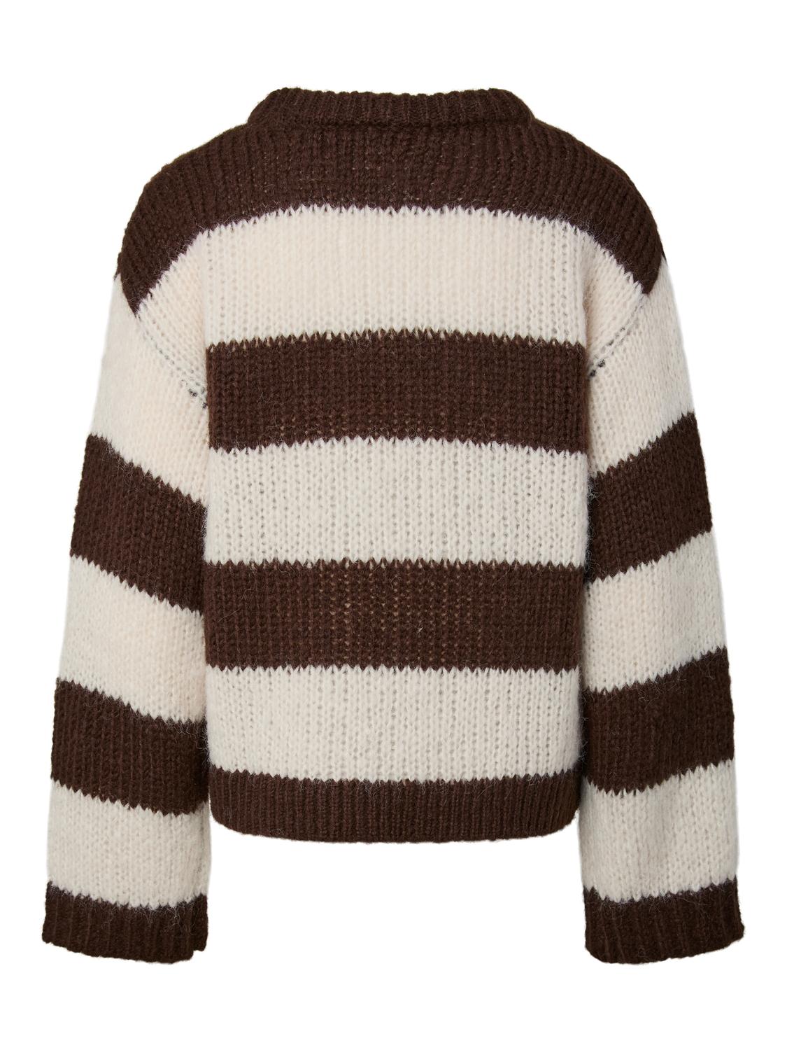 DORTHEA CHUNKY KNIT - HOT FUDGE/COCONUT MILK