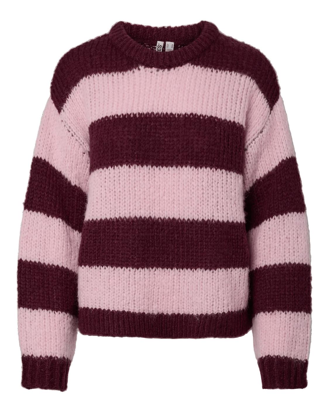 DORTHEA CHUNKY KNIT - WINETASTING ROSEATE SPOONBILL