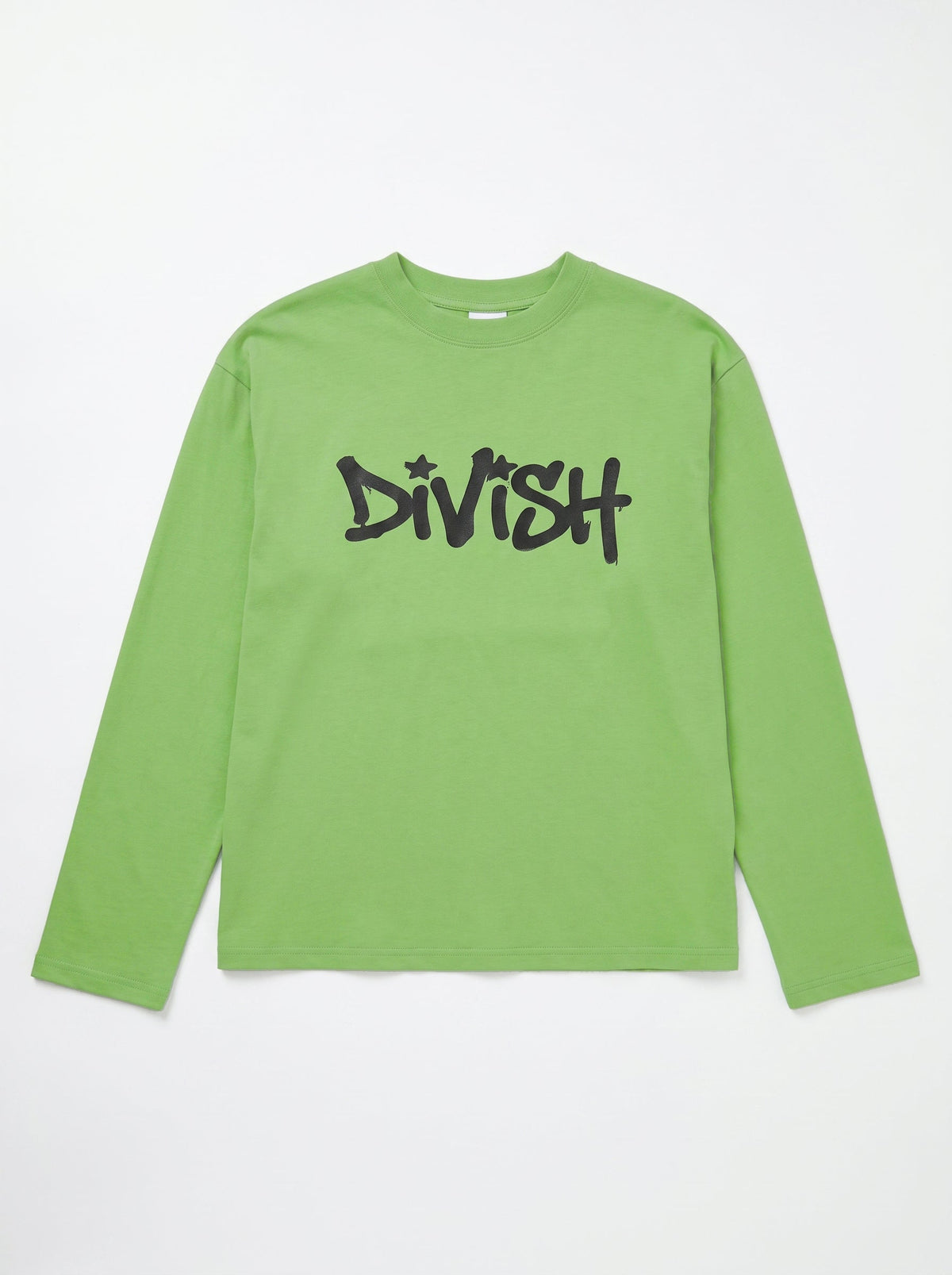 DUA TEE LANGÆRMET - GREEN - Dinvintageshop