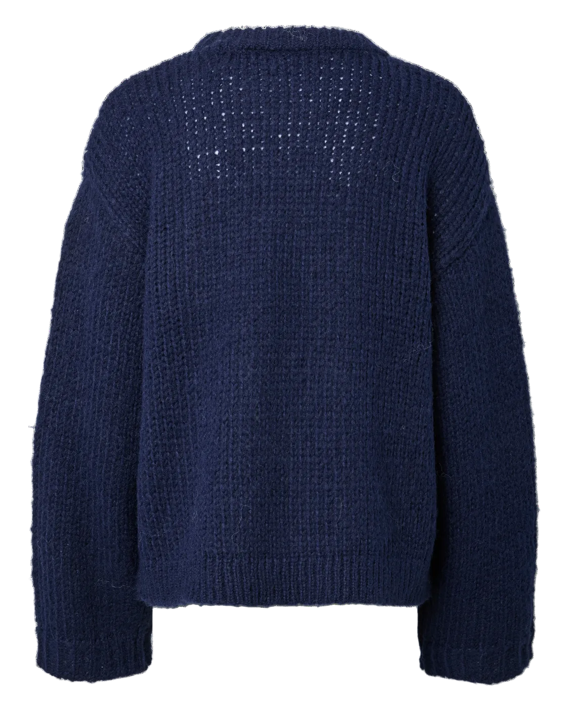 DORTHEA CHUNKY KNIT - MARITIME BLUE MELANGE