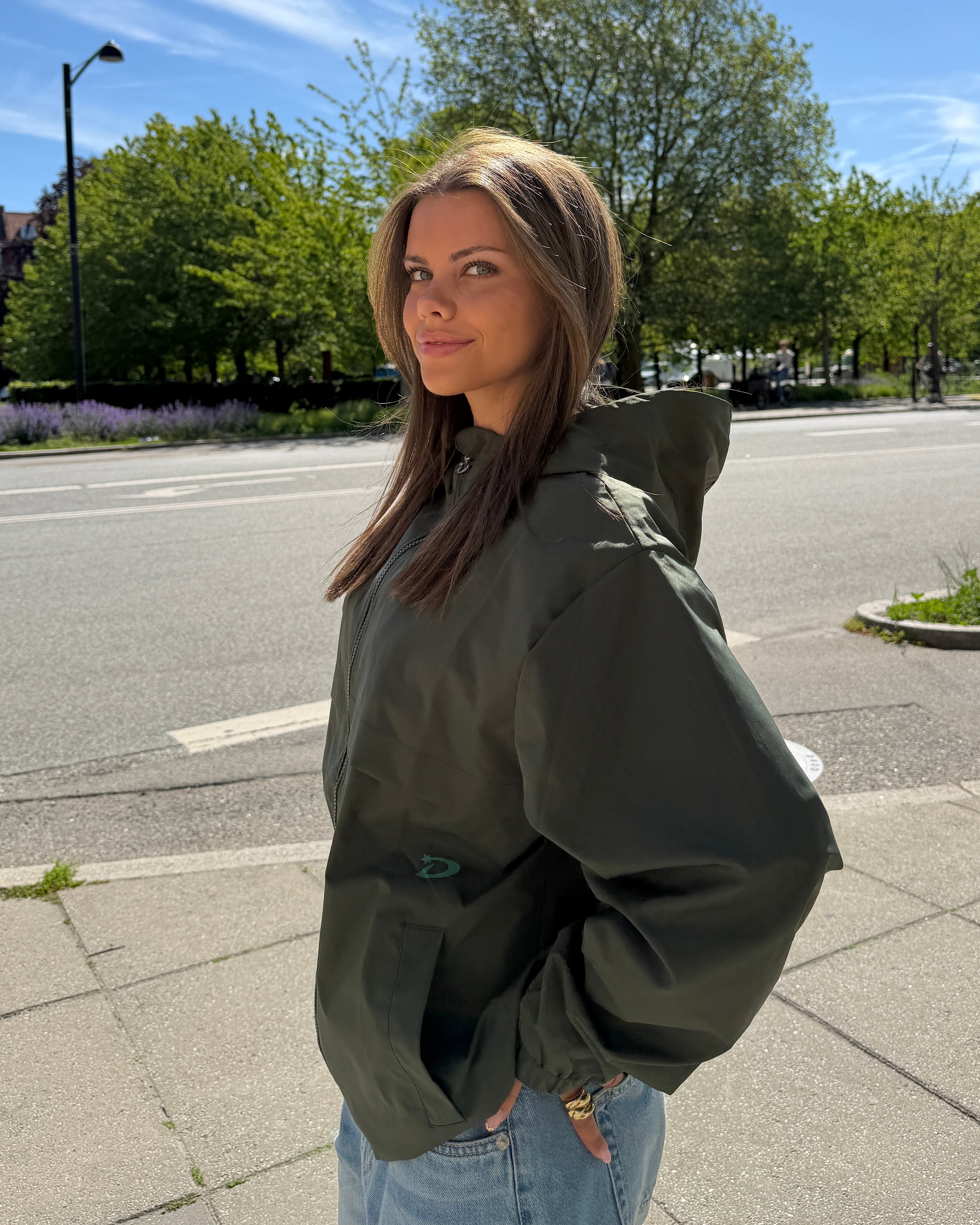 EMILIE JACKET - ARMY - Dinvintageshop