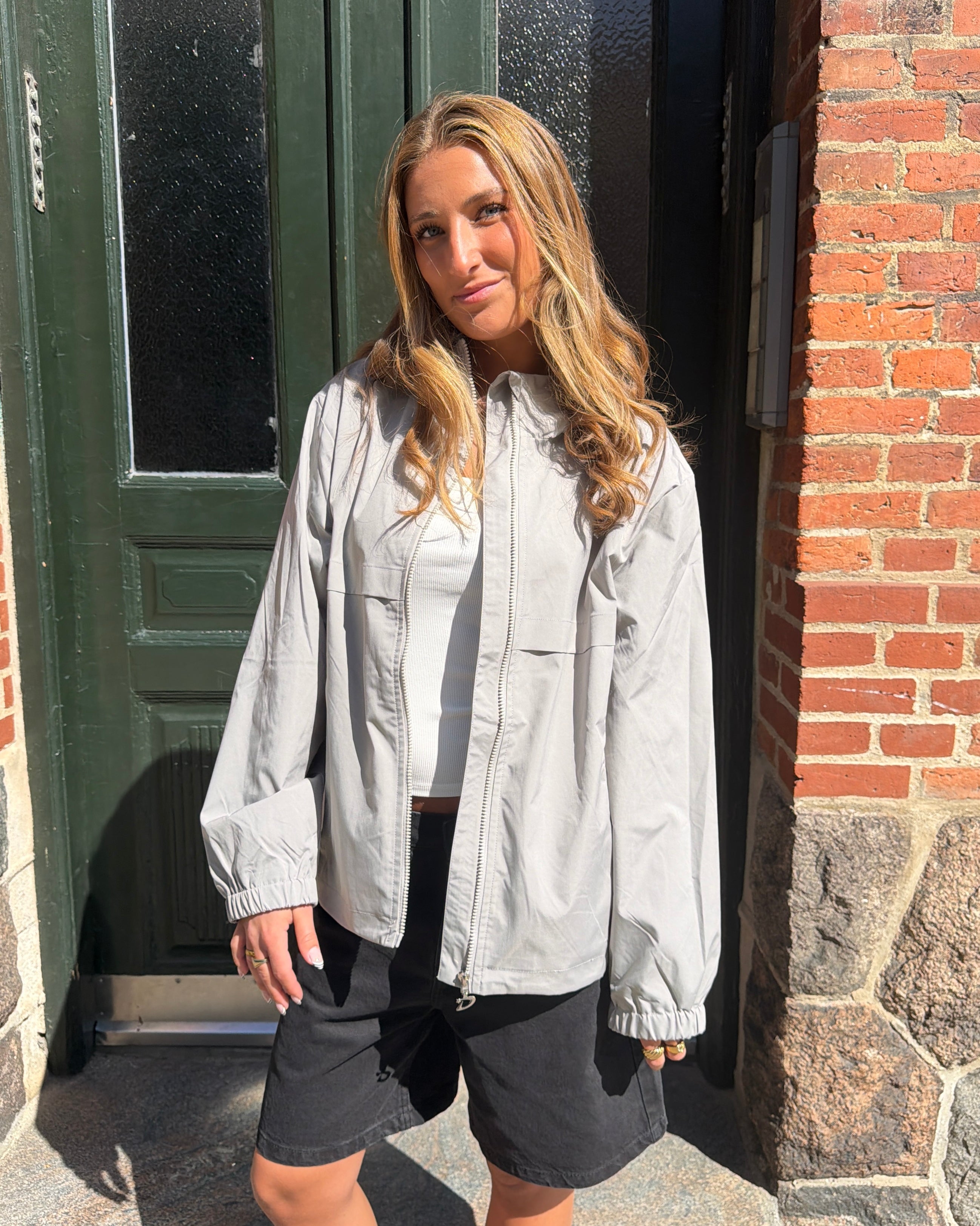 EMILIE JACKET - GREY - Dinvintageshop