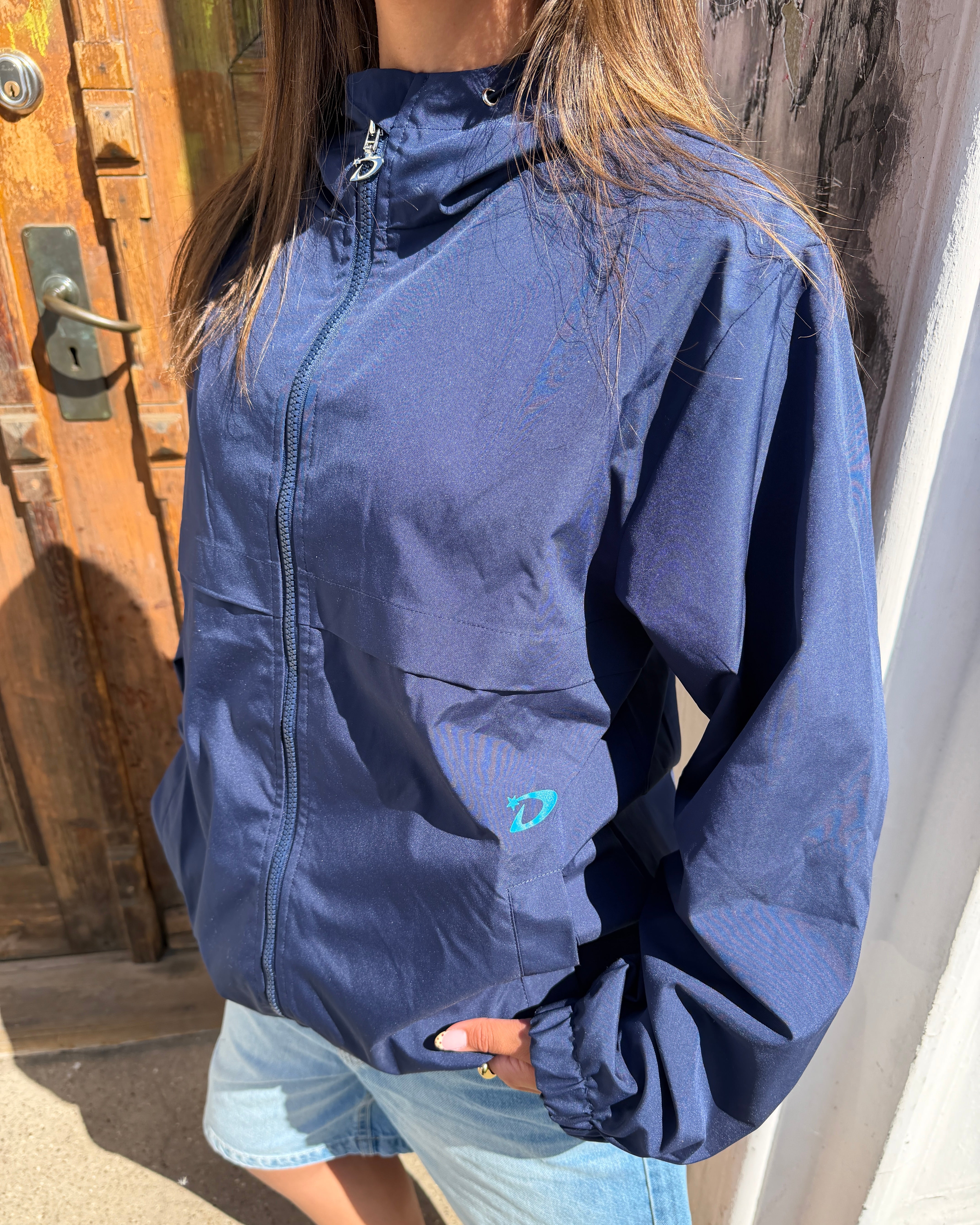 EMILIE JACKET - NAVY - Dinvintageshop