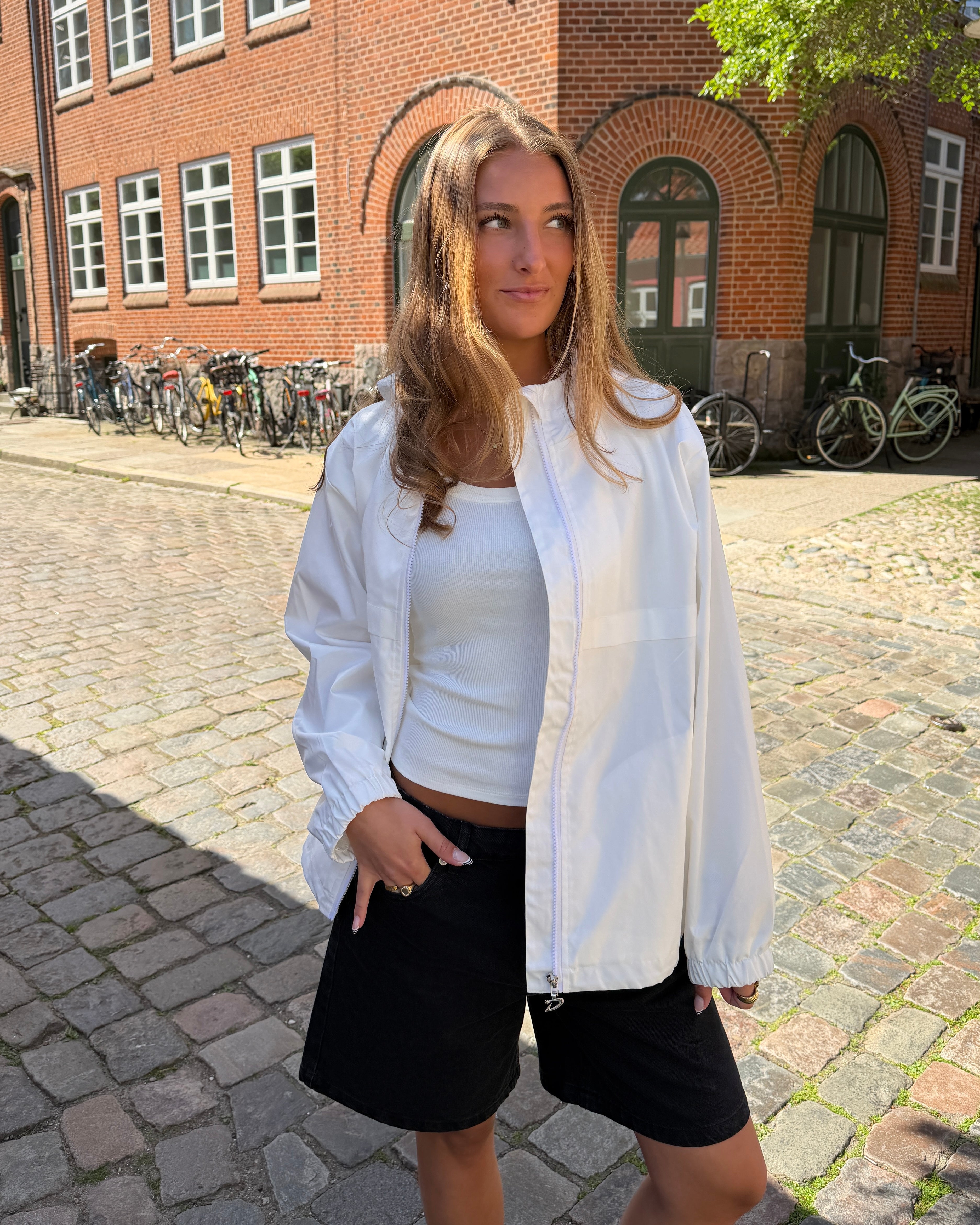 EMILIE JACKET - WHITE - Dinvintageshop