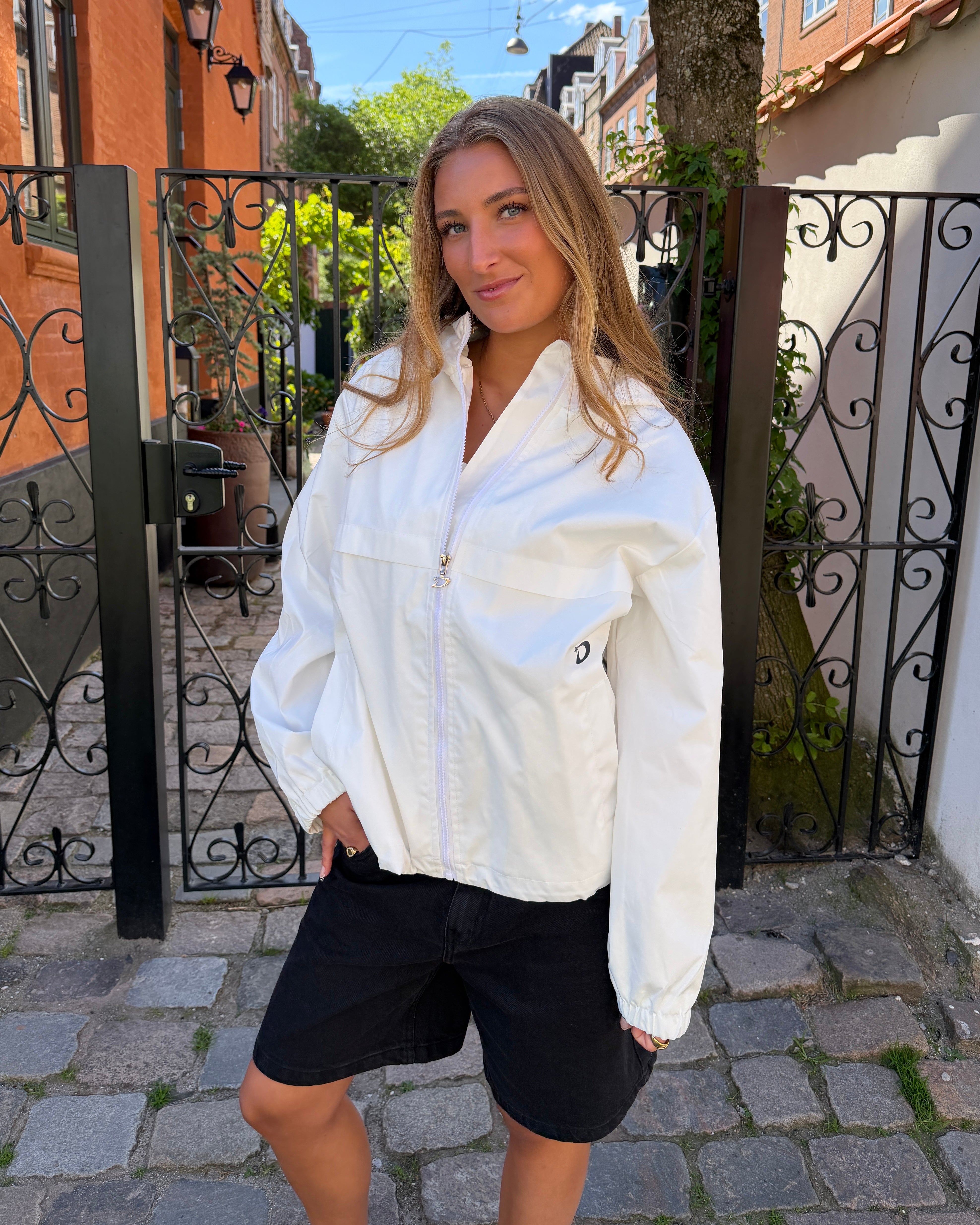EMILIE JACKET - WHITE - Dinvintageshop
