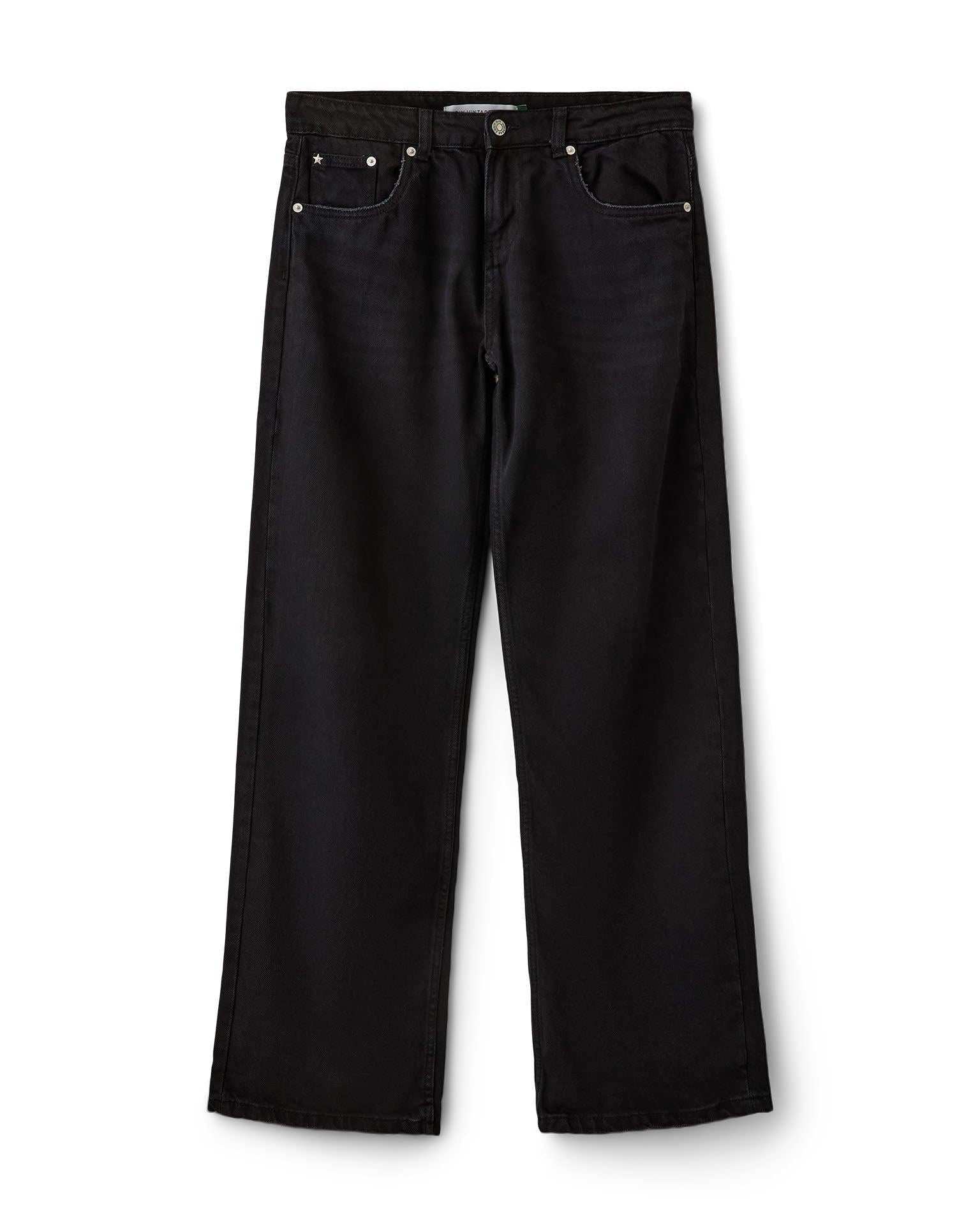 ESTHER JEANS - BLACK - Dinvintageshop