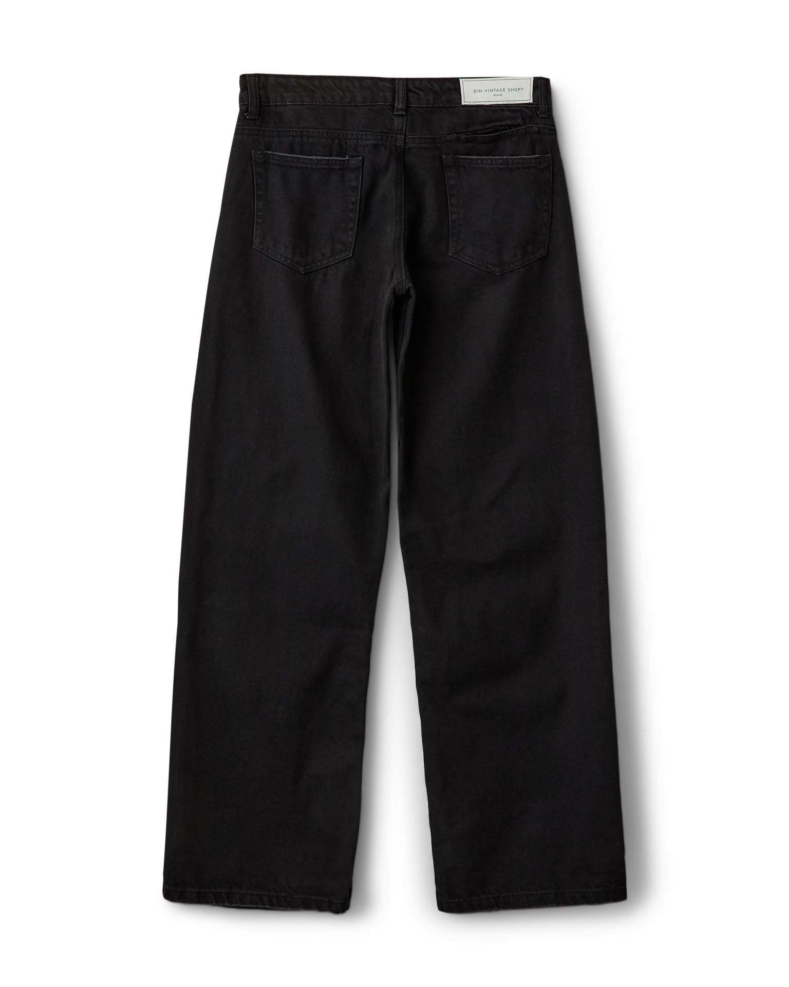 ESTHER JEANS - BLACK - Dinvintageshop