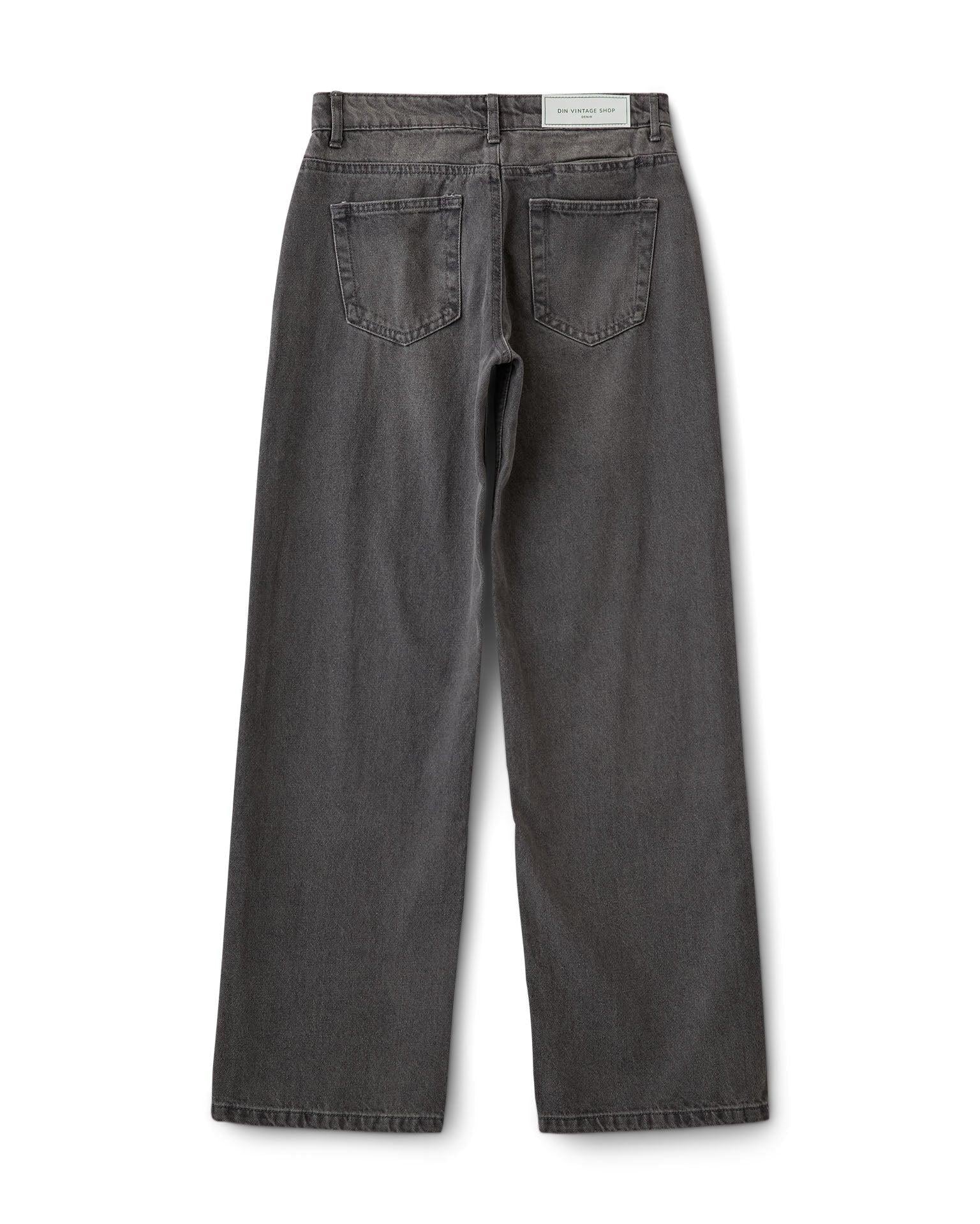 ESTHER JEANS - DARK GREY - Dinvintageshop
