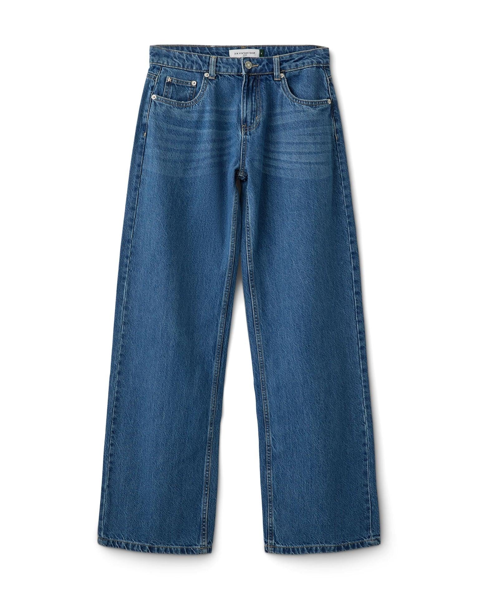 ESTHER JEANS - MID BLUE - Dinvintageshop