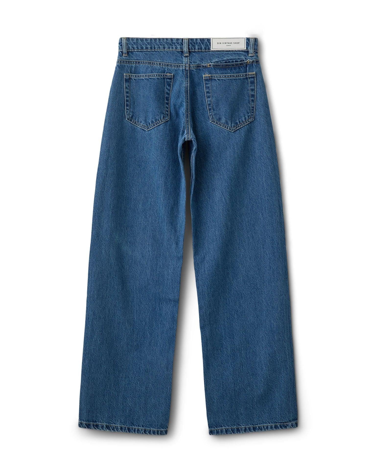 ESTHER JEANS - MID BLUE - Dinvintageshop