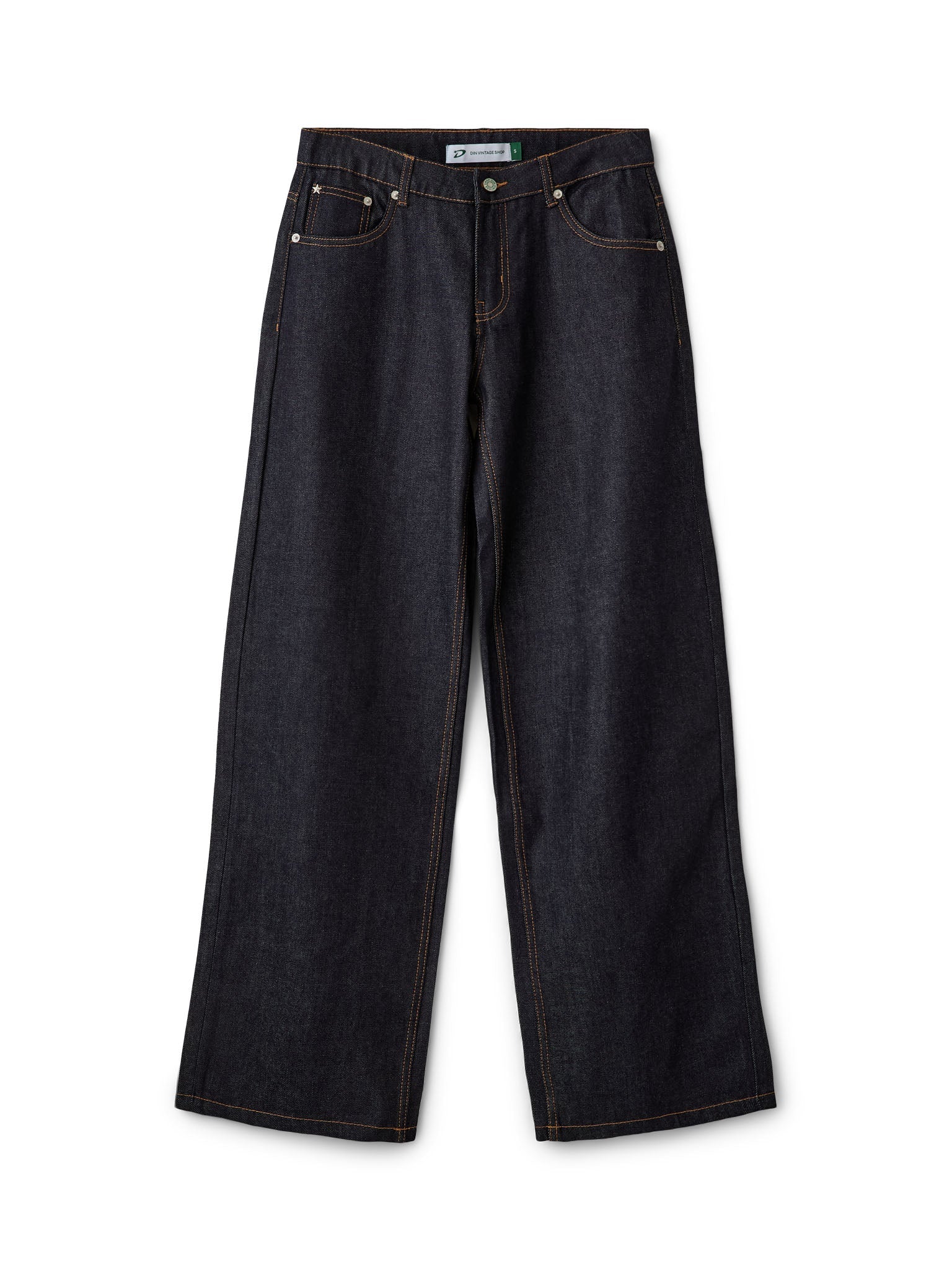 ESTHER JEANS - SELVEDGE BLUE - Dinvintageshop