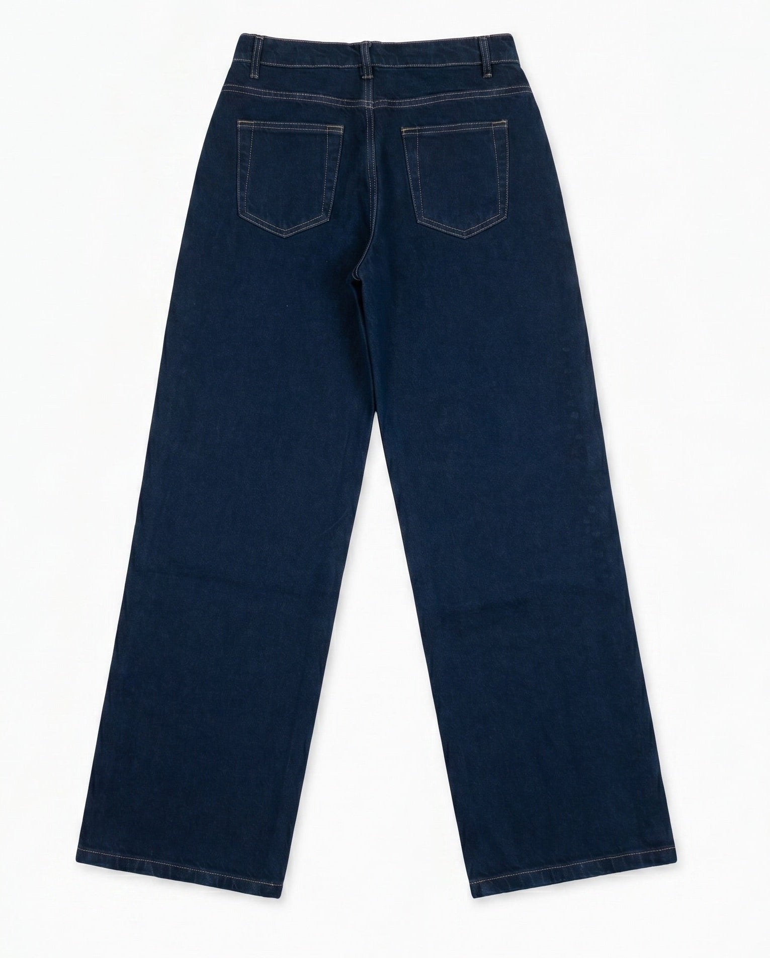 ESTHER STUD JEANS - DARK BLUE - Dinvintageshop