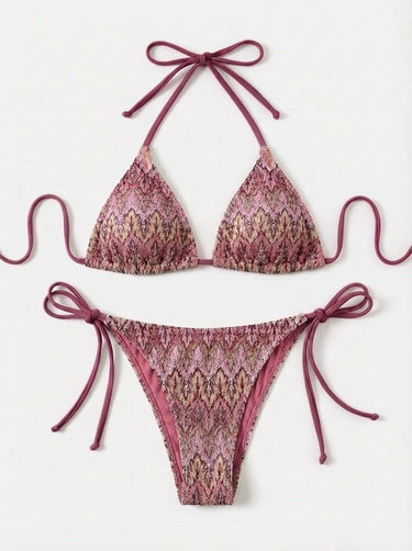 FILIPPA BIKINI SET - BERRY MIX - Dinvintageshop