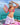 FILIPPA GLITTER BIKINI SET - PINK - Dinvintageshop