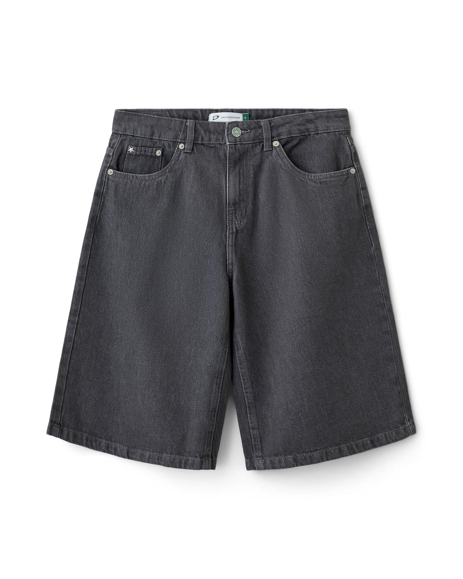 FRIDA JORTS - DARK GREY - Dinvintageshop