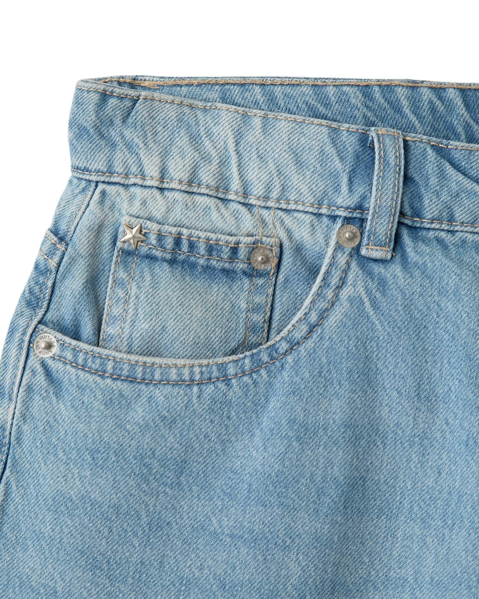 FRIDA JORTS - LIGHT BLUE - Dinvintageshop